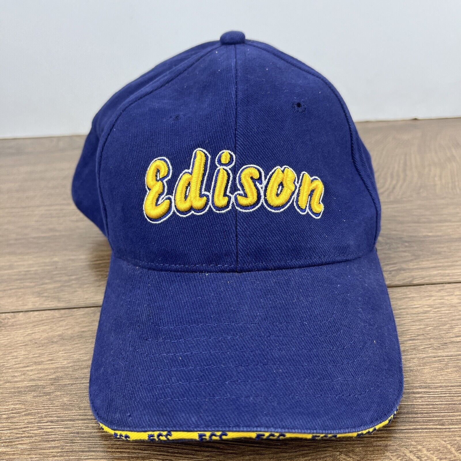 Other Edison Blue Streaks Hat Edison High School Hat Adjustable Ad Size ONE SIZE - 3 Thumbnail