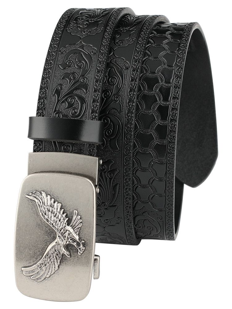 Designer Dark Vintage Belt Riveted Belts Menswear Accessories Size ONE SIZE - 1 Thumbnail