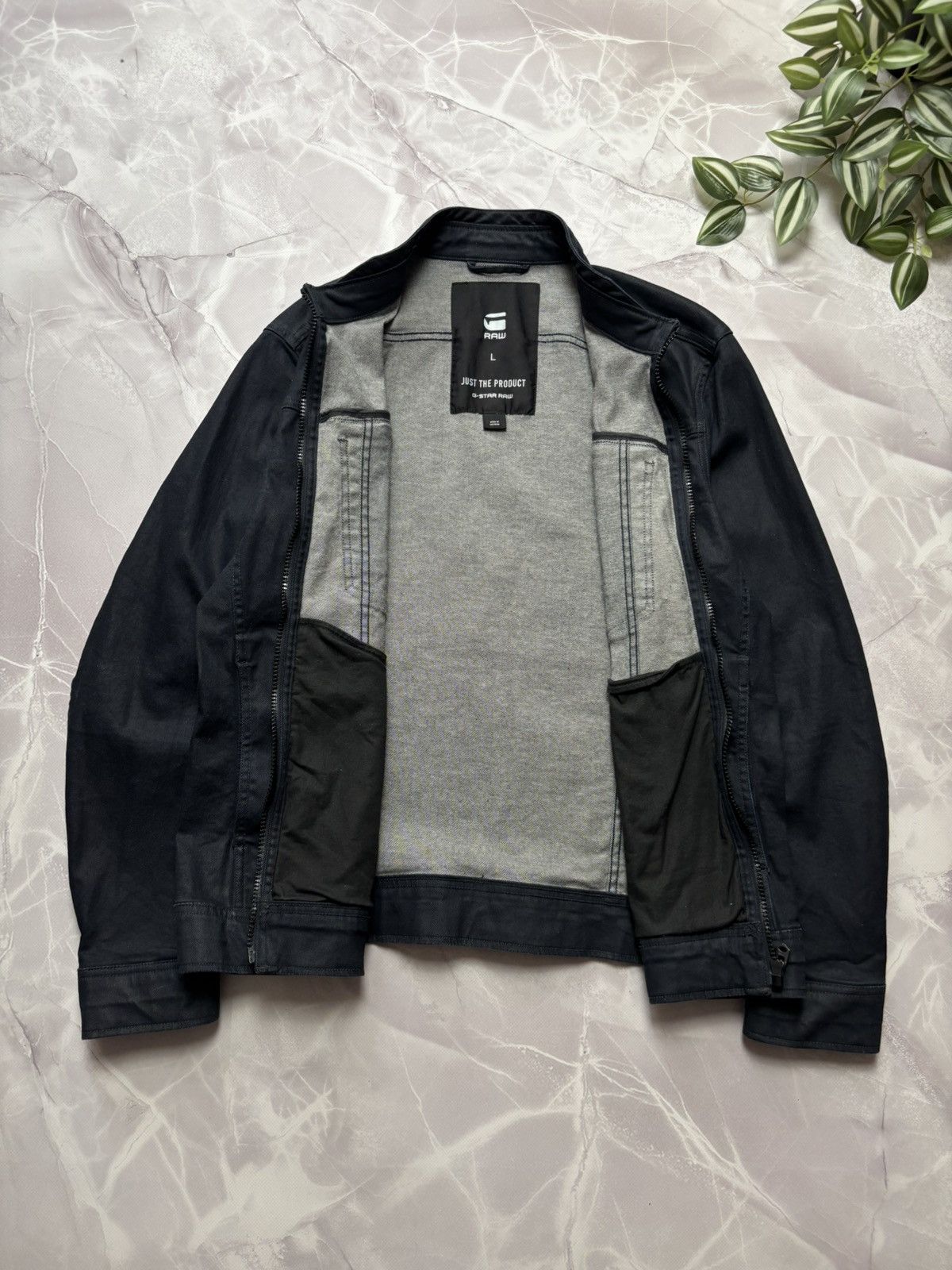 G-Star G-Star RAW Arc Zip Deconstructed 3D Slim Denim Jacket Mens L Size US L / EU 52-54 / 3 - 10 Thumbnail