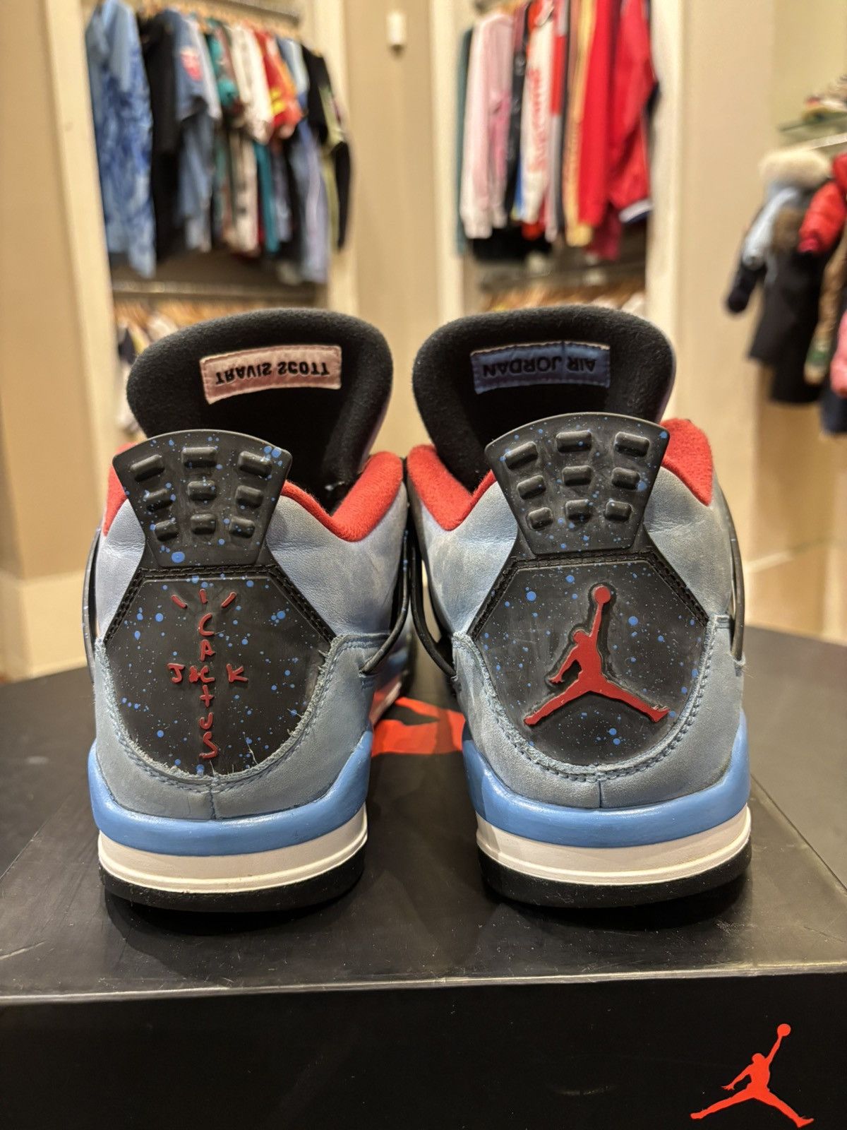 Jordan Brand Jordan Brand X Travis Scott Jordan 4 Retro ‘Cactus Jack’ Size US 8.5 / EU 41-42 - 3 Thumbnail