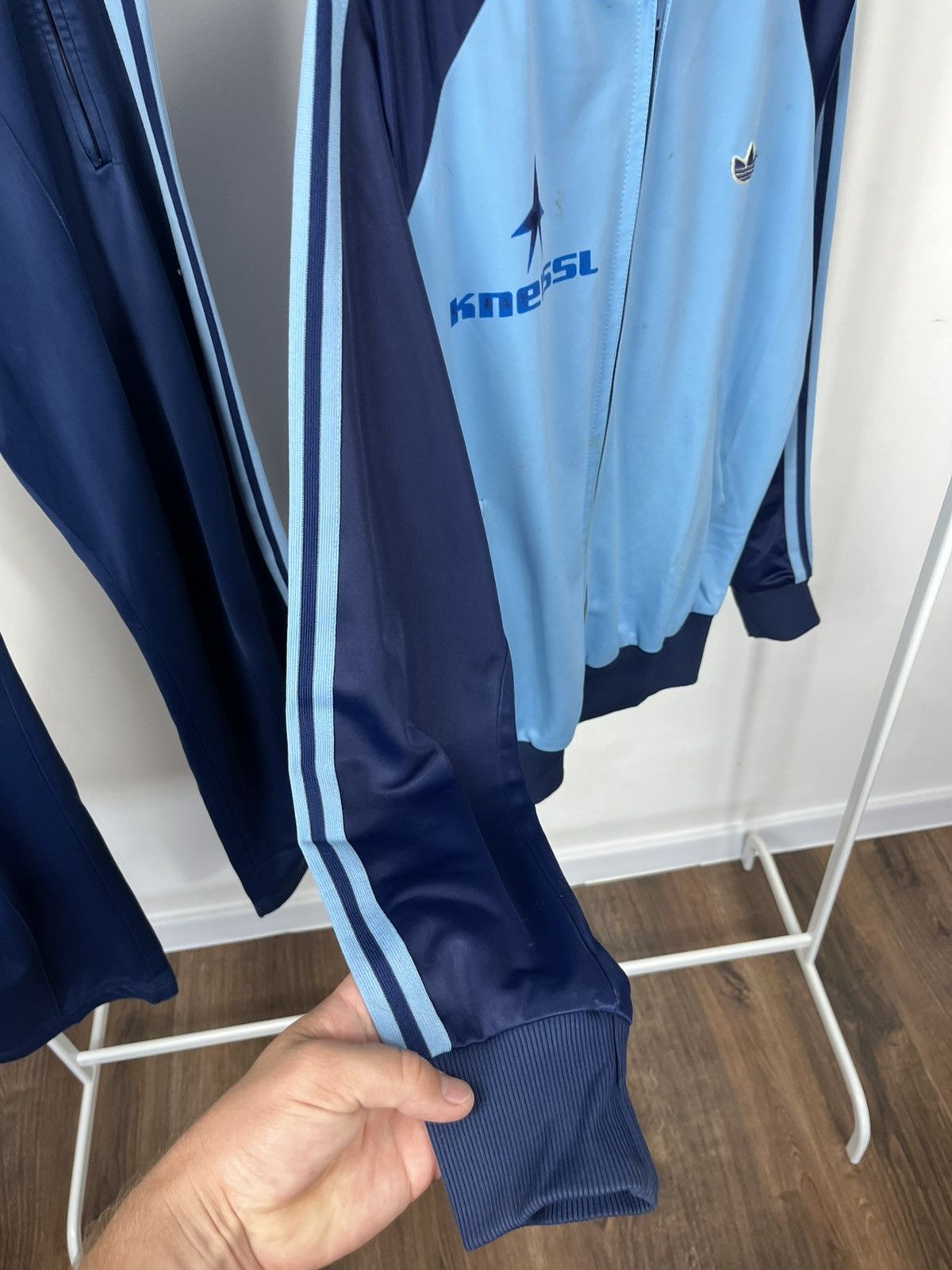 Adidas × Vintage Vintage Adidas Track Suit Jacket Pants Kneissl Team 70s Size US M / EU 48-50 / 2 - 8 Thumbnail
