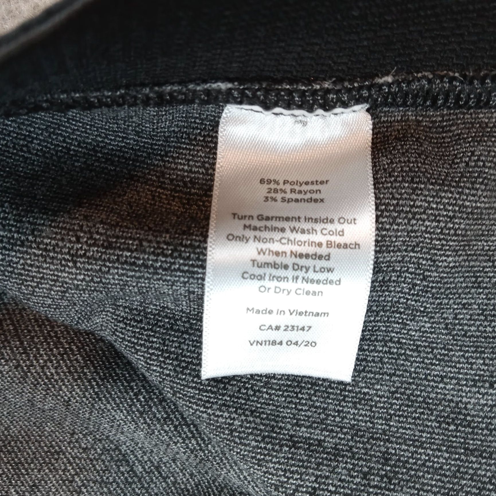 Talbots Talbots Black White Plaid Ankle Pants Womens 12 Elastic Waistband Stretch Polyester Size 32" / US 10 / IT 46 - 7 Thumbnail