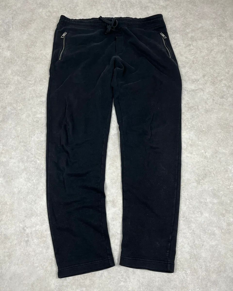 Dolce & Gabbana 2010s Dolce & Gabbana Black Zip Jogger Pants Size US 34 / EU 50 - 1 Thumbnail