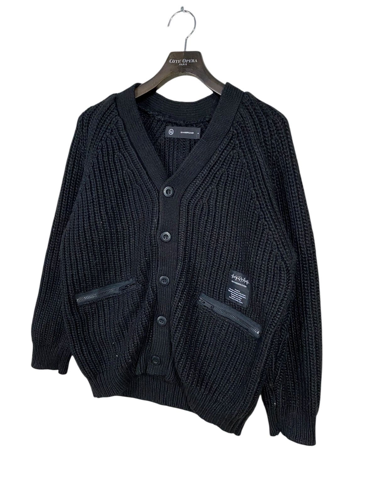 GU × Undercover Undercover x gu cable knit cardigan sweater Size US S / EU 44-46 / 1 - 3 Thumbnail