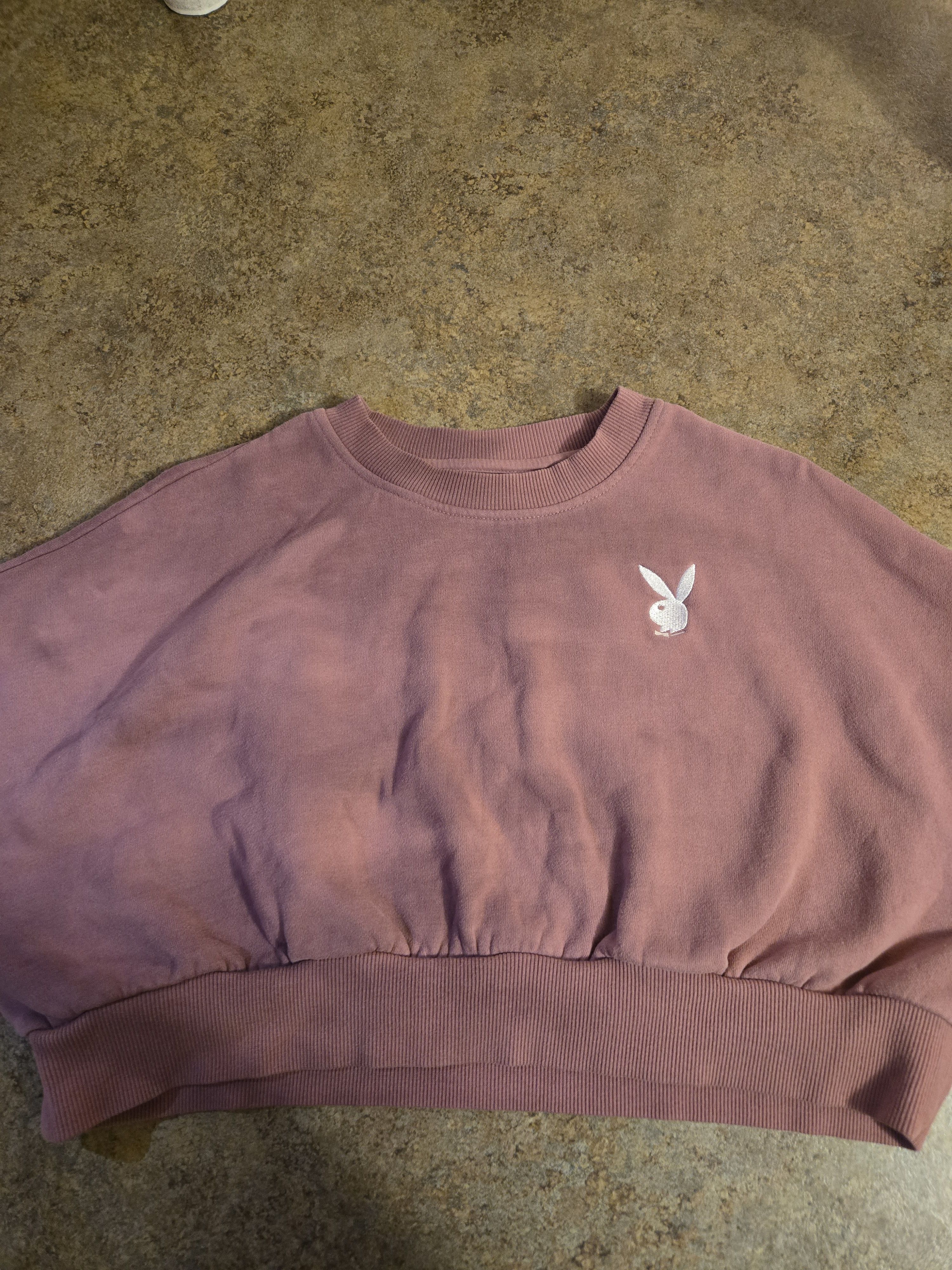 Playboy Playboy cropped sweatshirt Size XS / US 0-2 / IT 36-38 - 3 Thumbnail