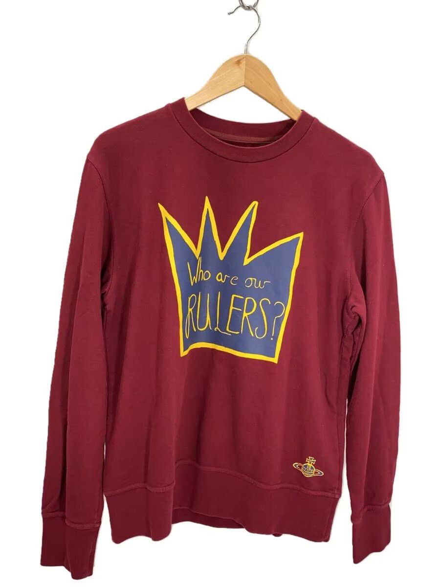 Vivienne Westwood "WHO ARE THE RULERS?" Crown Orb Sweatshirt Size US M / EU 48-50 / 2 - 1 Thumbnail