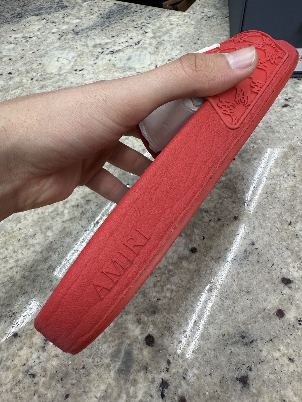 Amiri Amiri Red Sandals Size US 9 / EU 42 - 3 Thumbnail