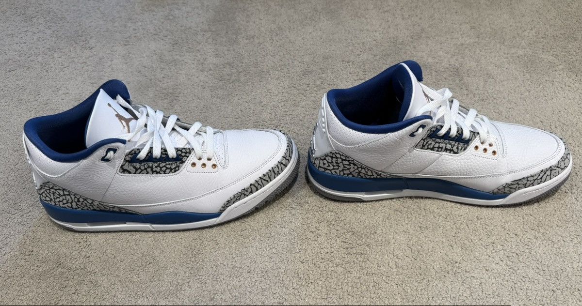 Jordan Brand Jordan 3 Retro Wizards Size US 11.5 / EU 44-45 - 5 Thumbnail