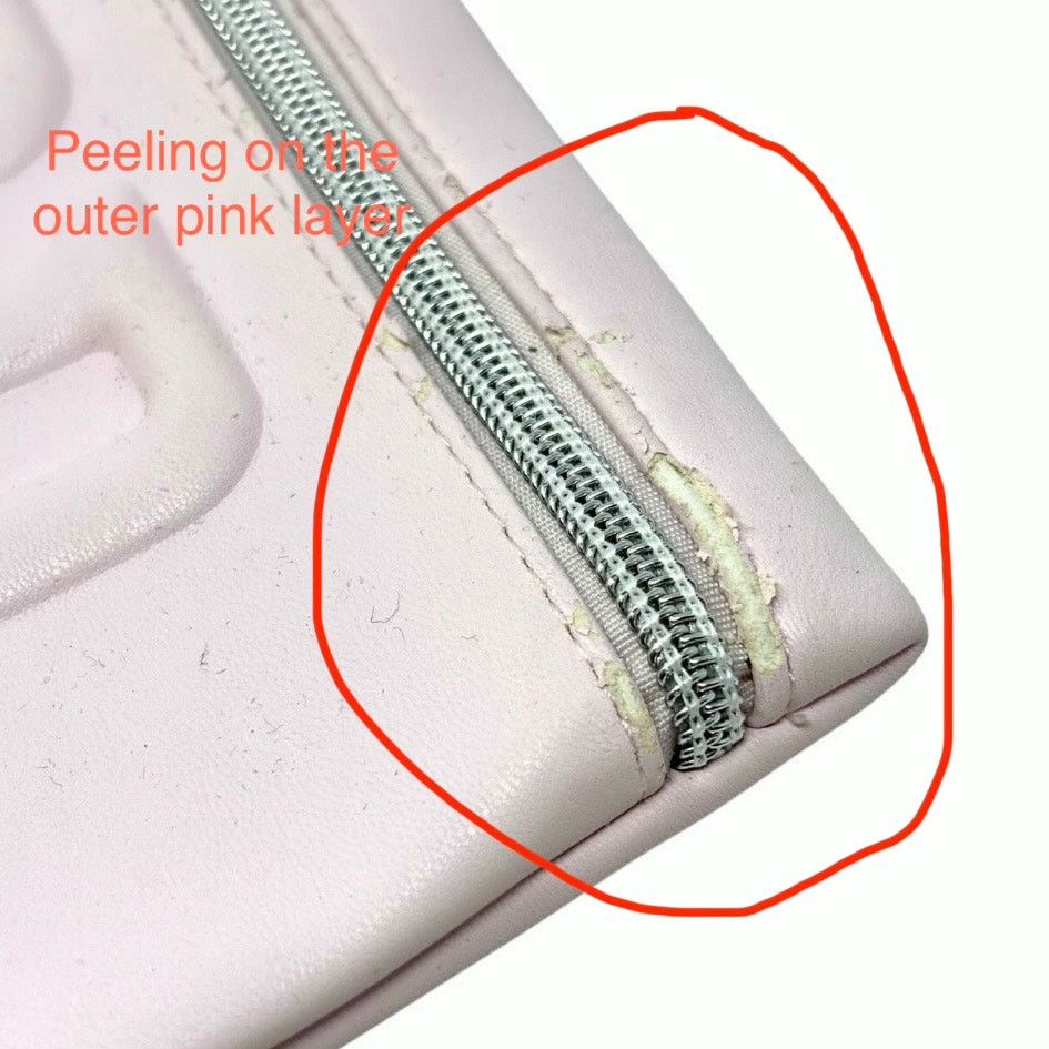 Dior Dior Pink Zipper Pouch Size ONE SIZE - 12 Thumbnail