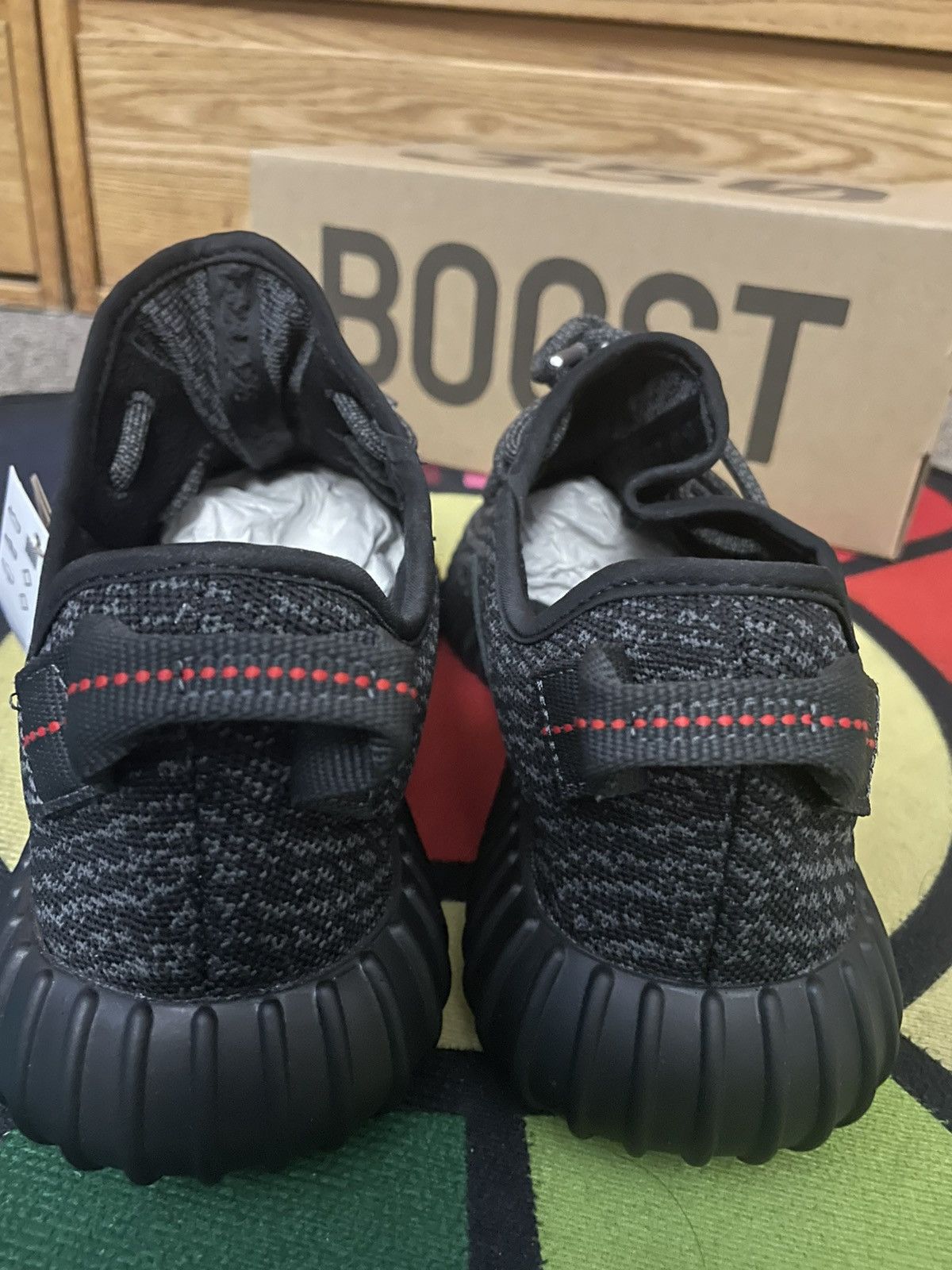 Yeezy YEEZY 350 V1 Pirate Black Size US 10 / EU 43 - 5 Thumbnail
