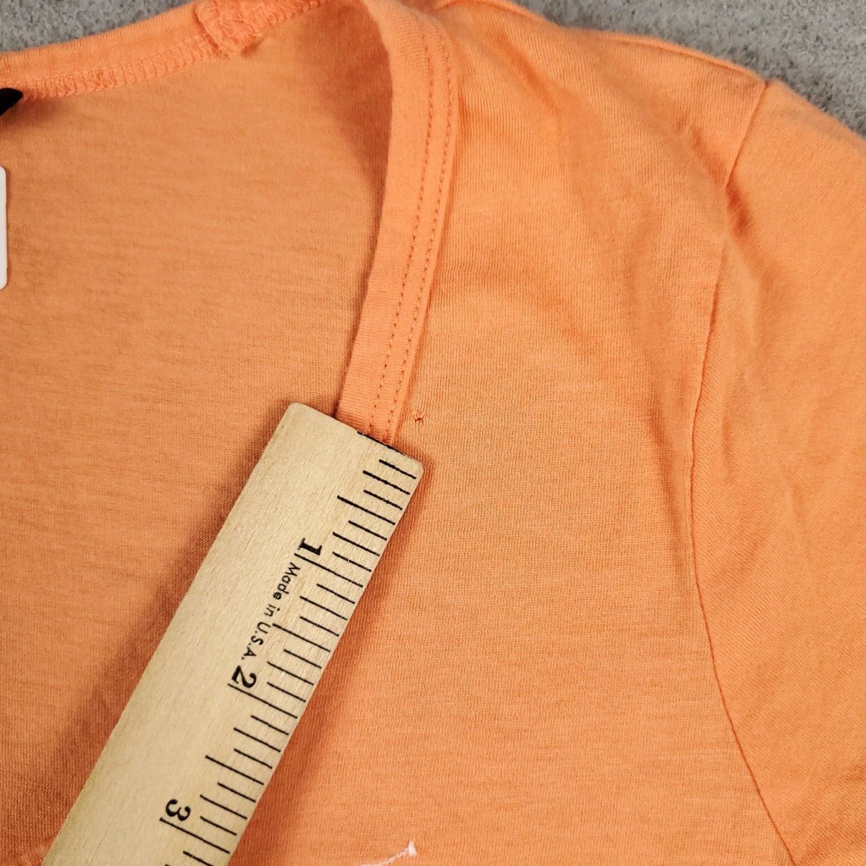 Polo Ralph Lauren Ralph Lauren T Shirt Womens Size Medium Orange Casual Short Sleeve Ladies * Size S / US 4 / IT 40 - 4 Thumbnail