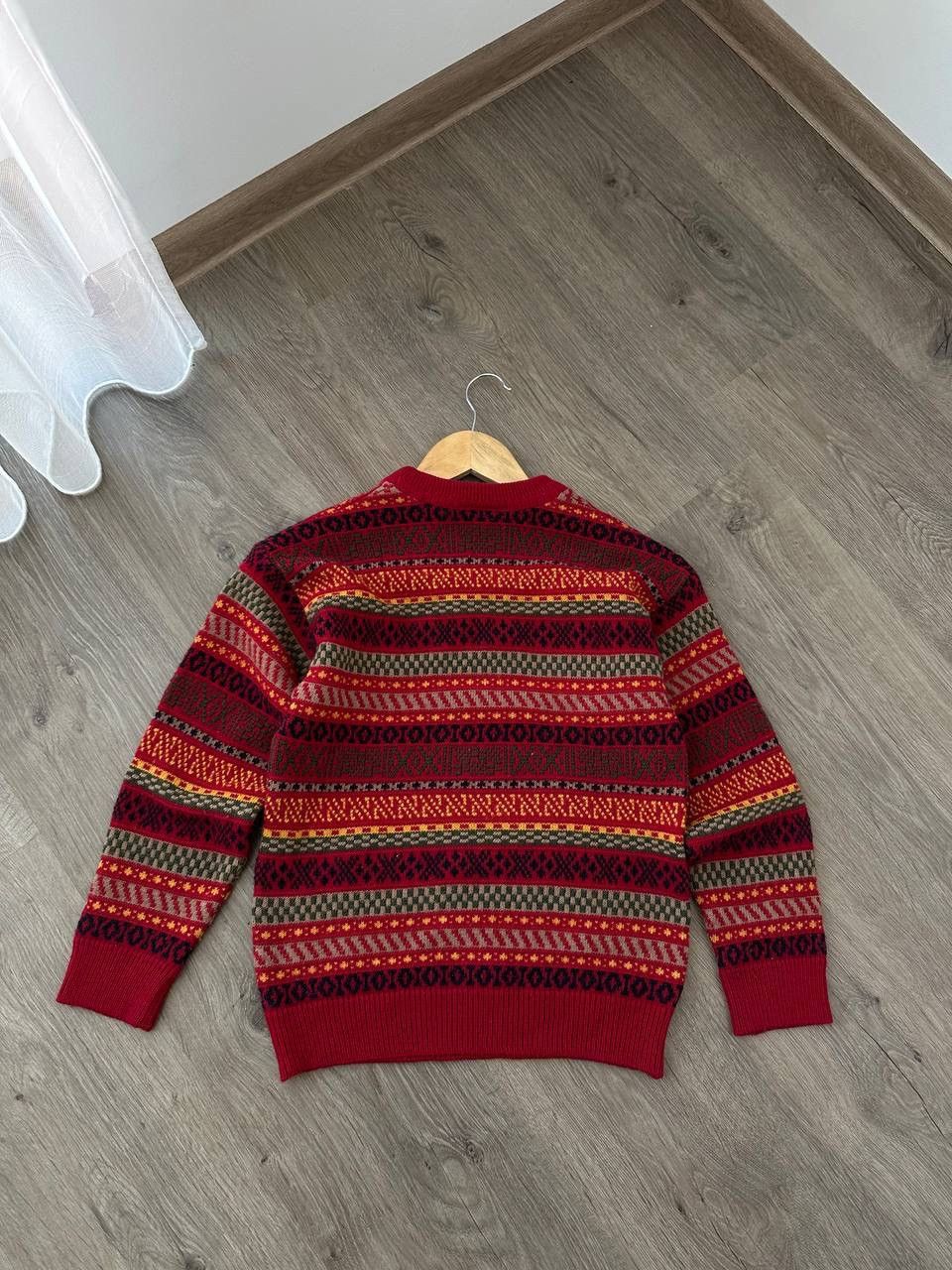 Lacoste × Vintage Vintage Lacoste Red Wool Sweater Size US XS / EU 42 / 0 - 14 Thumbnail