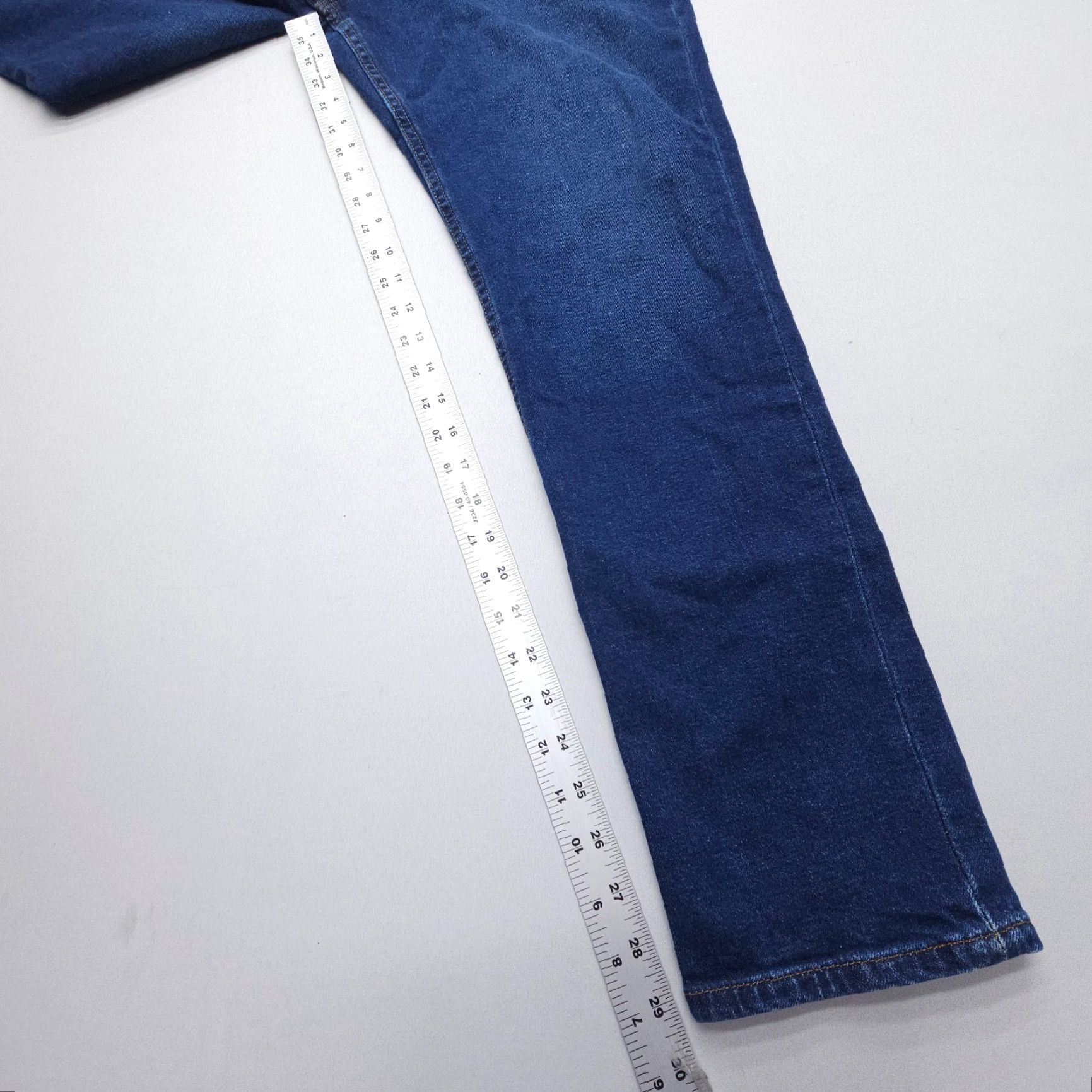 Vintage Smith & Rogue Jeans Womens No 77 High Rise Skinny Size 32 x 30 Dark Wash Western Size 24" / US 00 / IT 34 - 6 Thumbnail