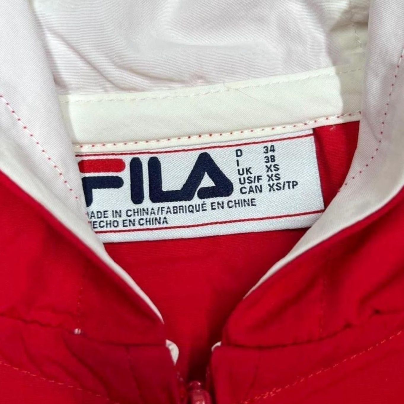 Fila FILA Colour Block Mini Logo 1/2 Zip Pullover Hooded Windbreaker Jacket XS Men Windbreaker Hooded Logo Multicoloured Jacket XS Mens Size US XS / EU 42 / 0 - 3 Thumbnail