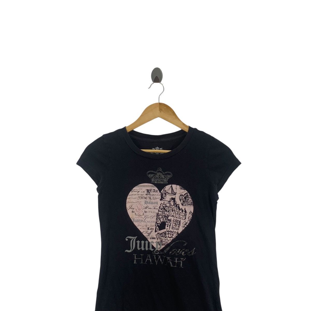 Juicy Couture JUICY COUTURE HAWAII Collection Glamorous USA Tee Shirt Size S / US 4 / IT 40 - 2 Thumbnail