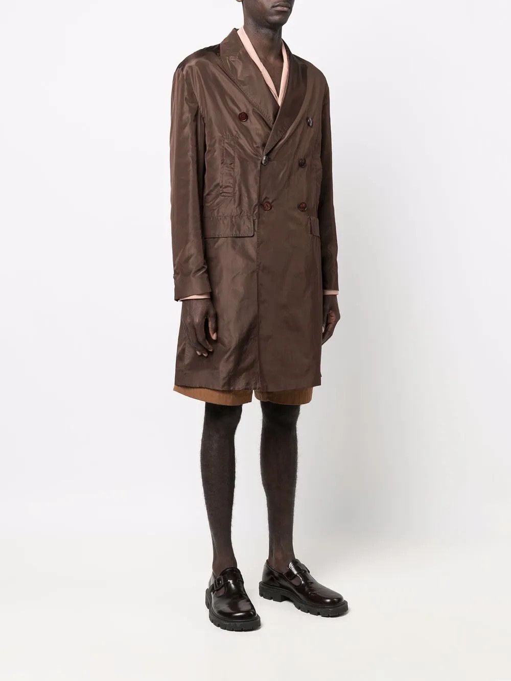 Valentino o1y0525 Overcoat in Dark Brown Size US S / EU 44-46 / 1 - 3 Thumbnail