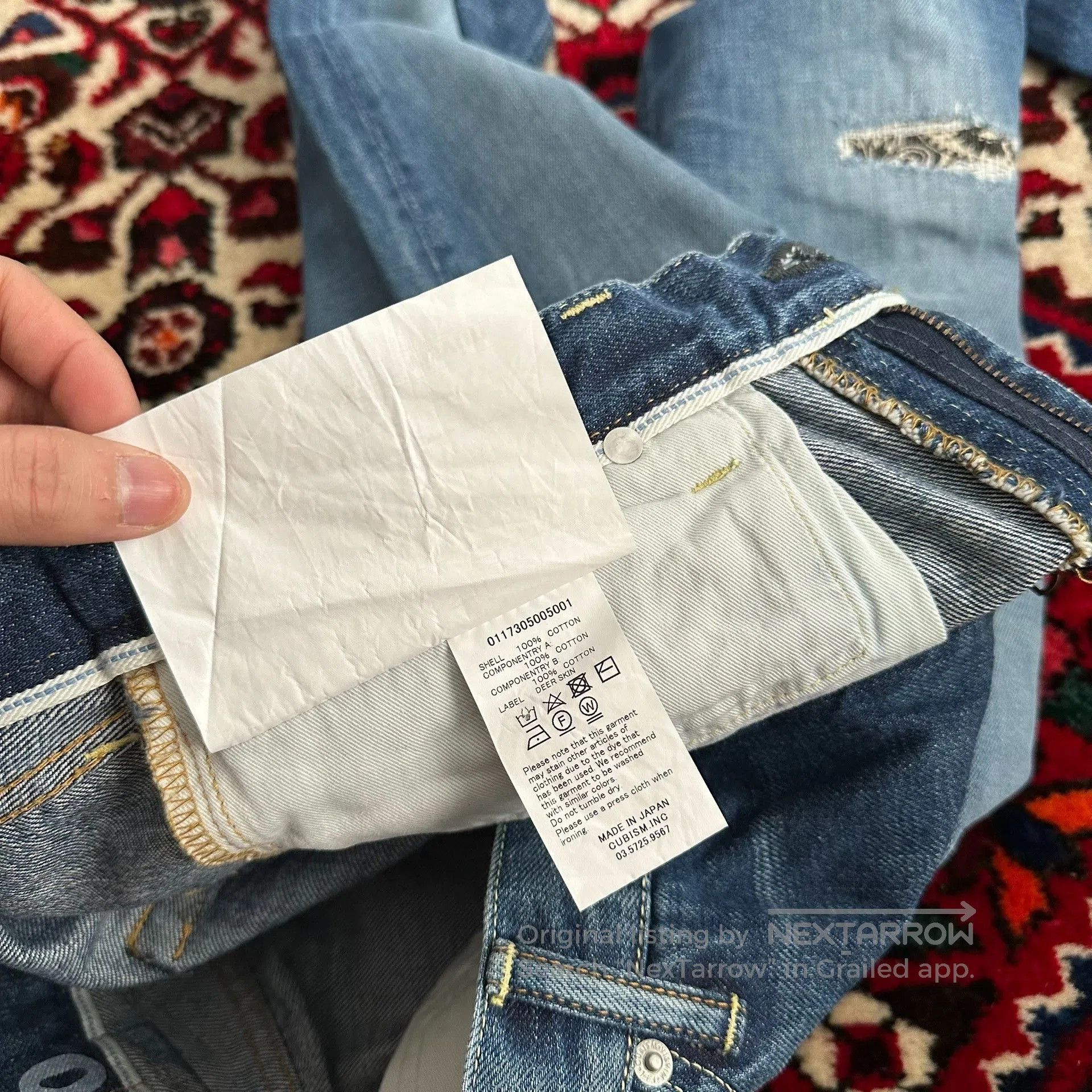 Visvim visvim 17aw 03D10 Washed Jeans. Size US 34 / EU 50 - 9 Thumbnail
