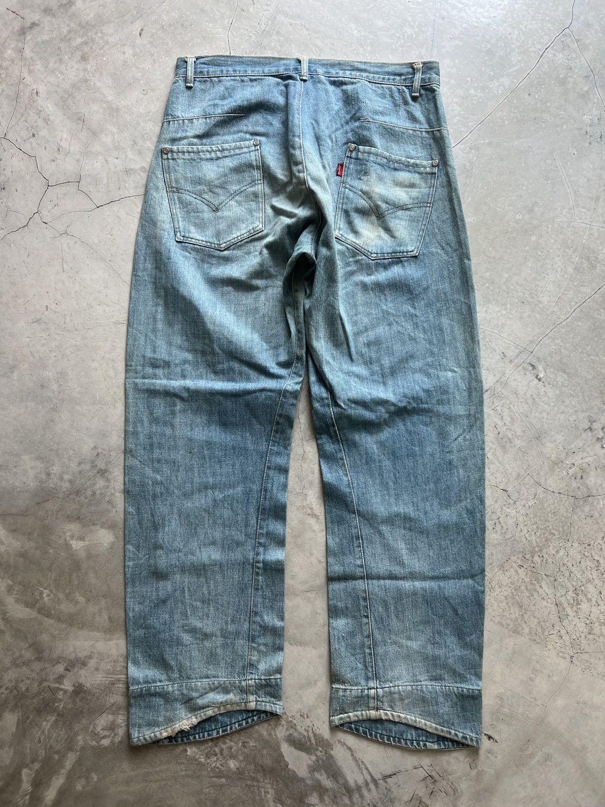 Levi's Levis Engineered Twisted Jeans Tag W32 Actual 32x30 Size US 32 / EU 48 - 4 Thumbnail