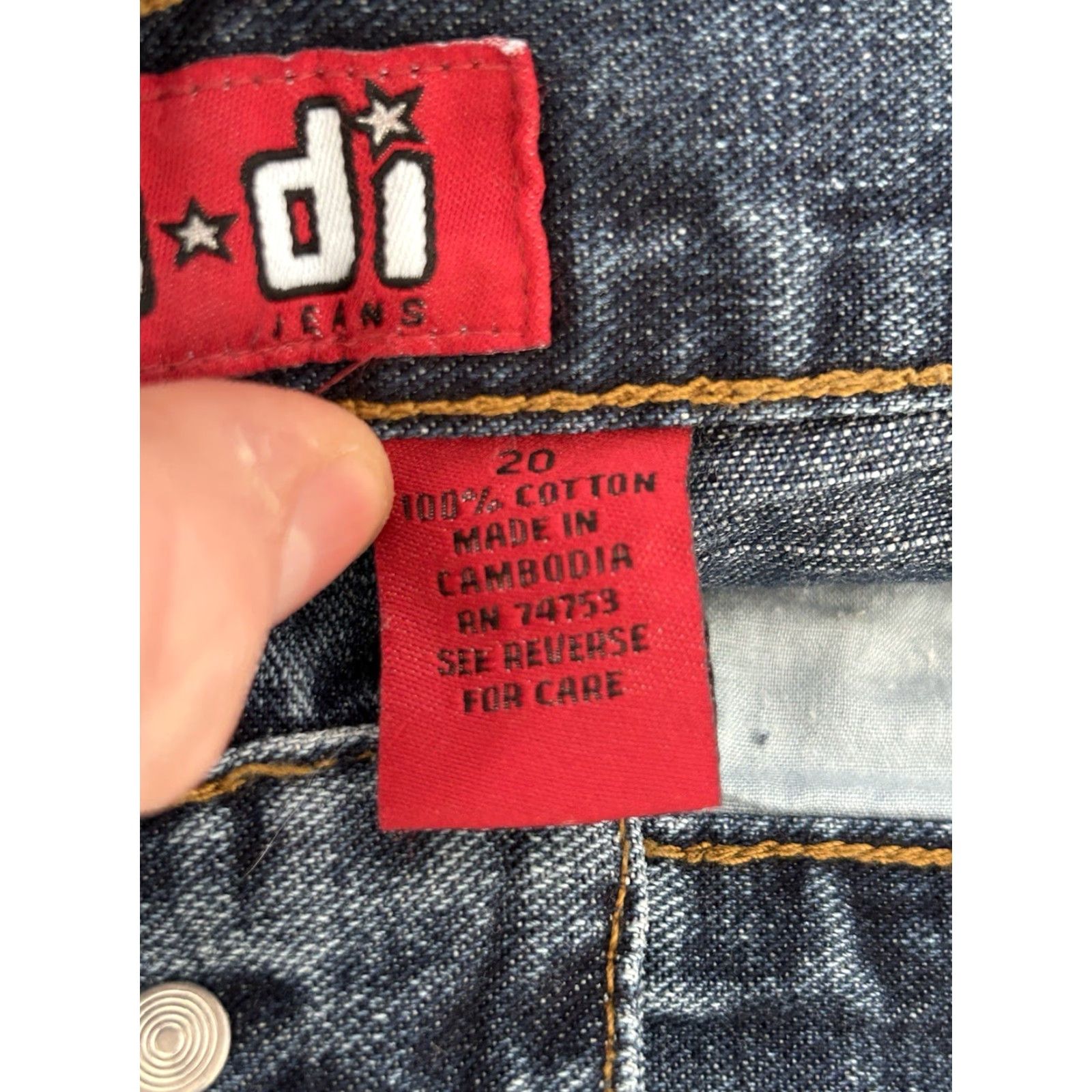 Vintage Zana Di Shorts Womens Denim High Rise 5 Pocket Vintage Style Bermuda sz 20 Blue Size 42" / US 20 - 7 Thumbnail