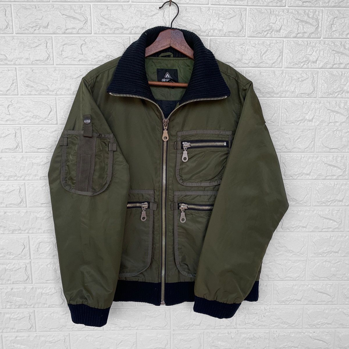 Airwalk Airwalk Thinsulate Utility MultiPocket Zipper Nylon Jacket Size US M / EU 48-50 / 2 - 5 Thumbnail