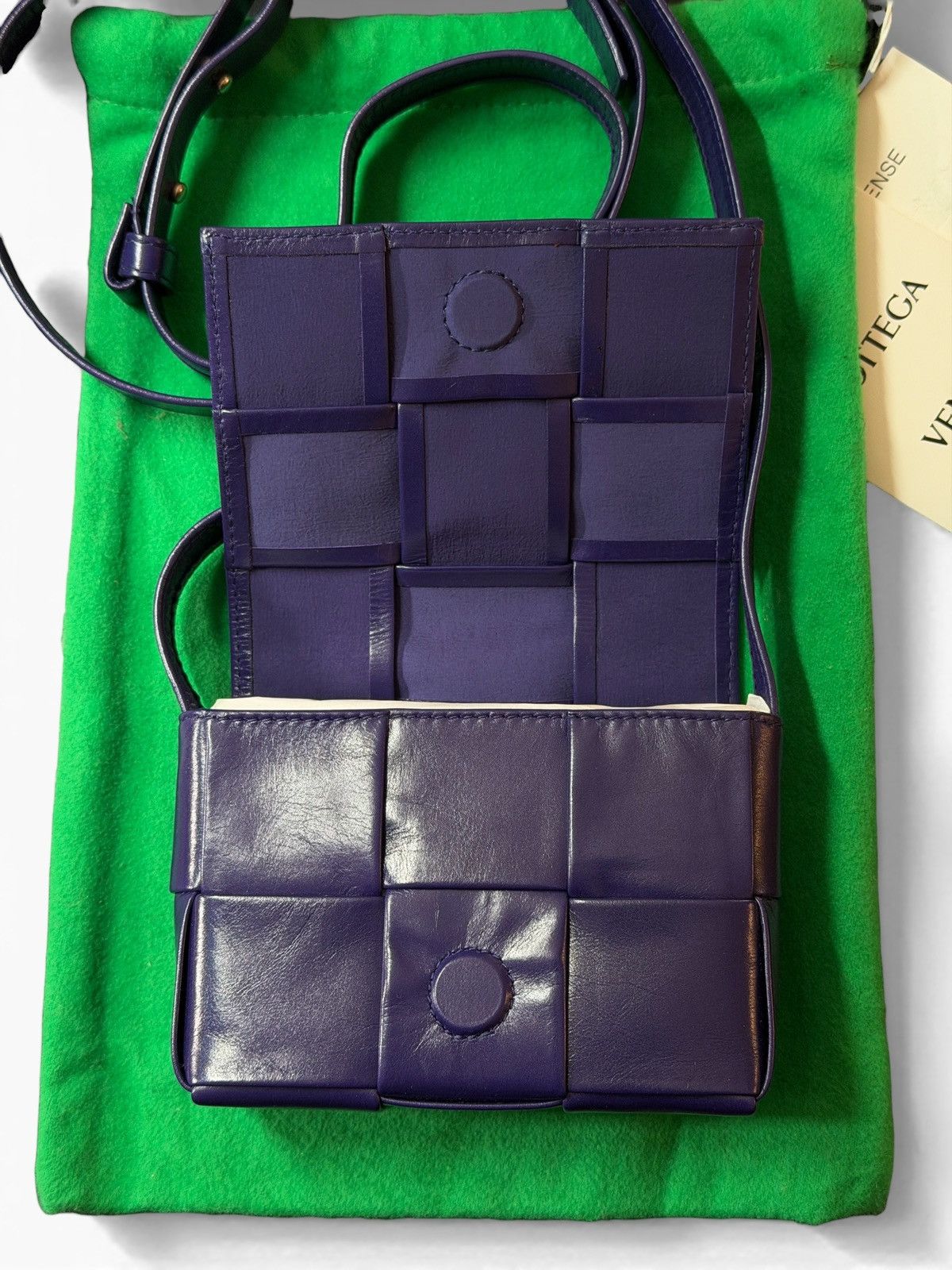 Bottega Veneta BOTTEGA VENETA MINI INTRECCIO CASSETTE BAG Size ONE SIZE - 6 Thumbnail