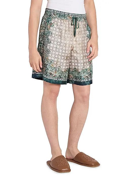 Amiri os11x0526 Bandana Drawstring Shorts in Multicolor Size US 32 / EU 48 - 4 Thumbnail