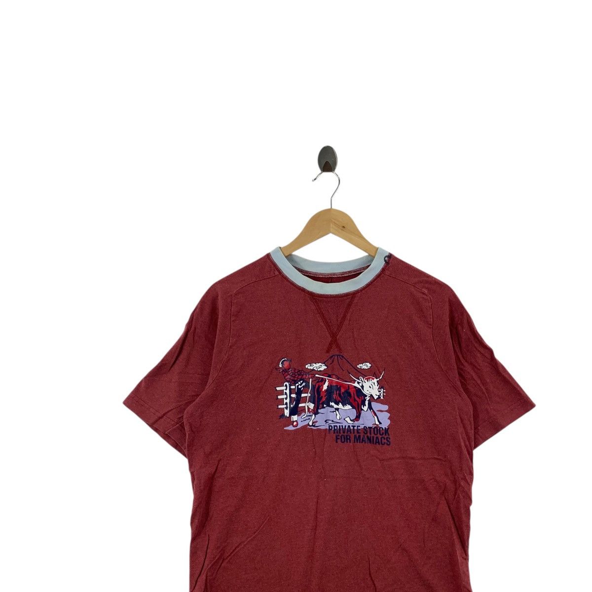 Evisu Vintage EVISU JAPAN Custom Made Collection Ranch Tee Shirt Size US L / EU 52-54 / 3 - 2 Thumbnail