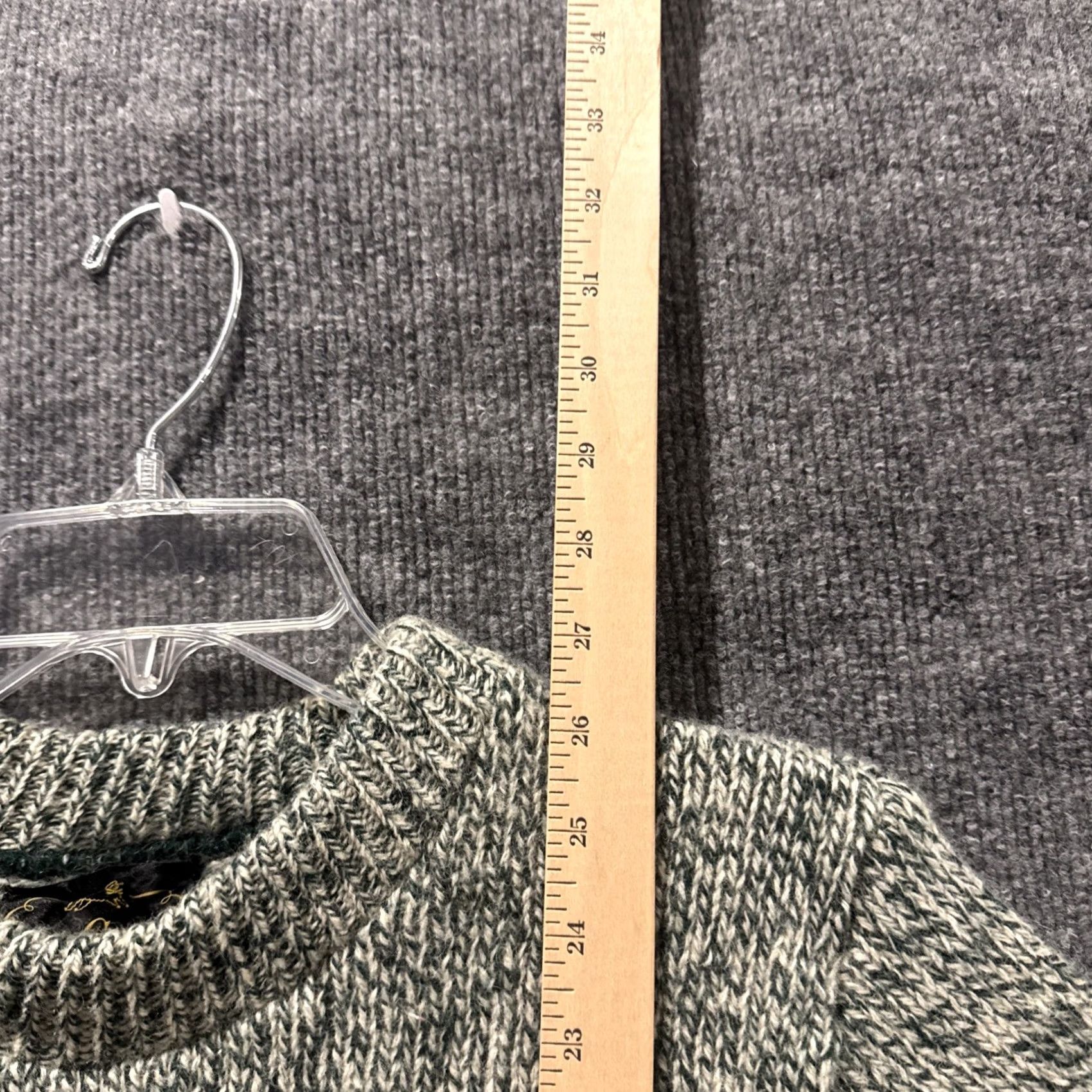Vintage VINTAGE Old Colony Sweater Adult XL Green 80s Long Sleeve Pullover SHRUNK Size US XL / EU 56 / 4 - 6 Thumbnail
