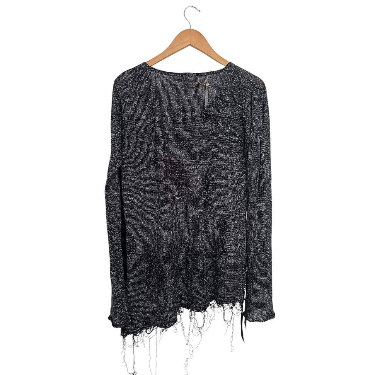 KMRii Kmrii glitter distressed sweater Size US M / EU 48-50 / 2 - 3 Thumbnail