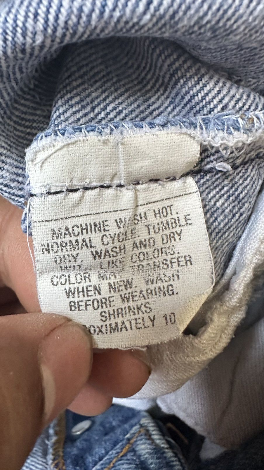 Levi's VINTAGE LEVIS 501XX DENIM PANT Size US 28 / EU 44 - 10 Thumbnail