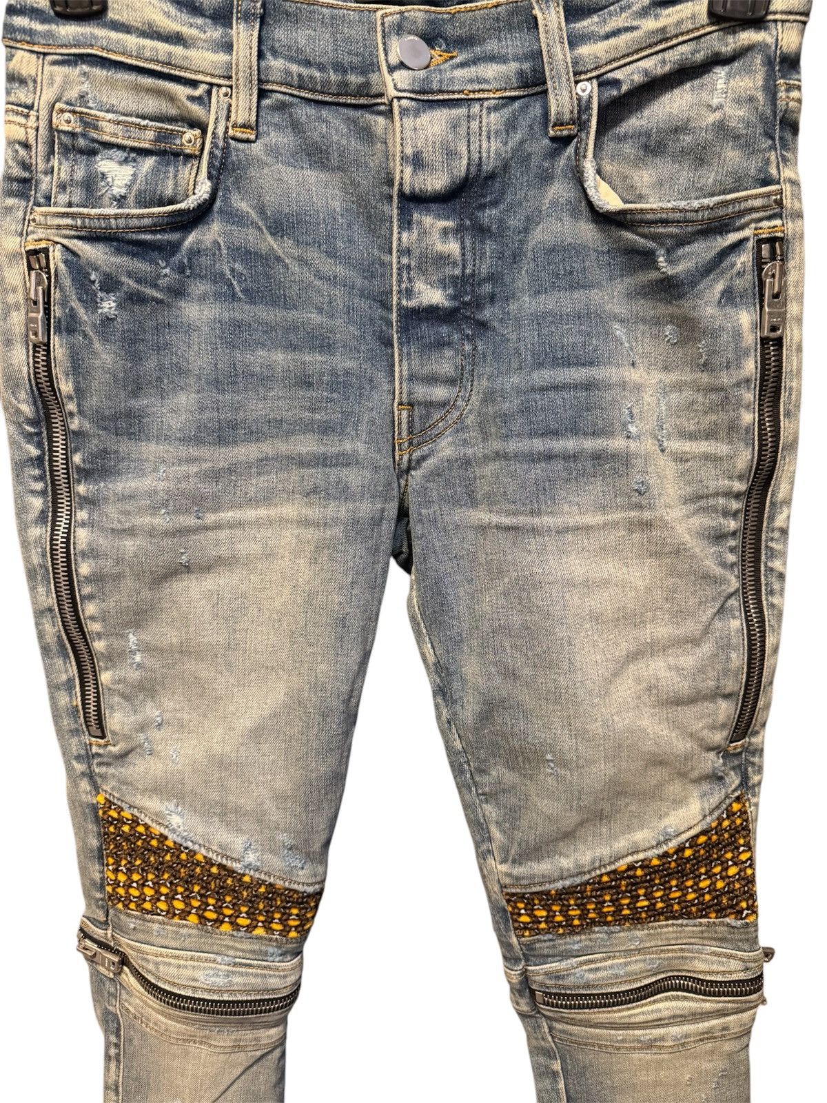 Amiri 🔥Brand New🔥Velvet PJ MX2 Jean Denim Size US 31 - 7 Thumbnail
