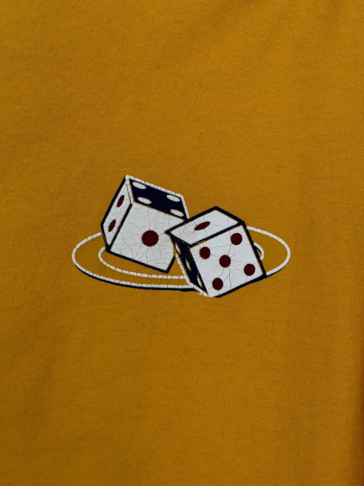 Hanes × Vintage LAS VEGAS Nevada Hanes Vintage Yellow T-Shirt Size US L / EU 52-54 / 3 - 13 Thumbnail