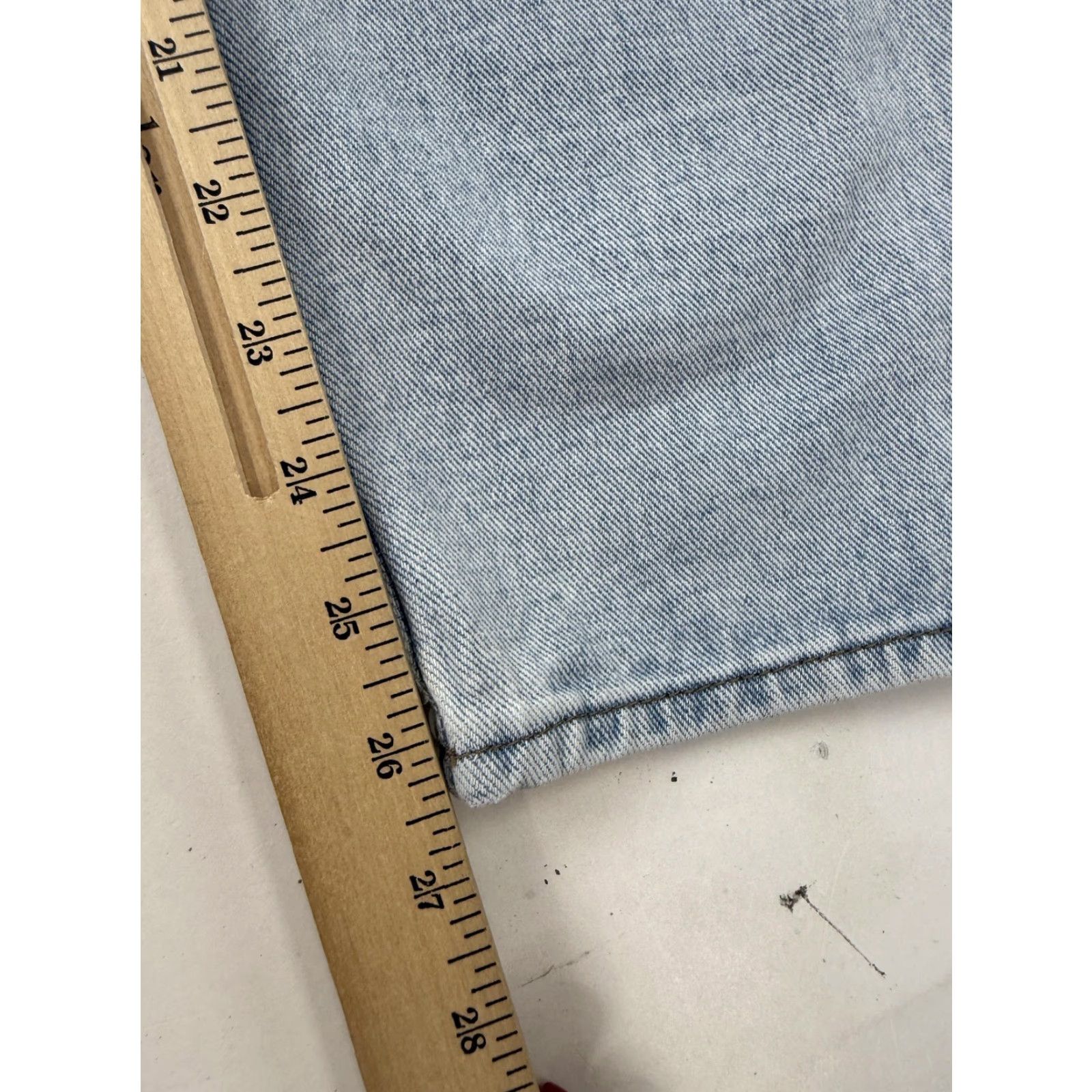 Pacsun PacSun Jeans Womens 22 Light Wash High Rise Mom Straight Denim Casual Pants 5-Pocket Womens Size 40" / US 18 - 7 Thumbnail