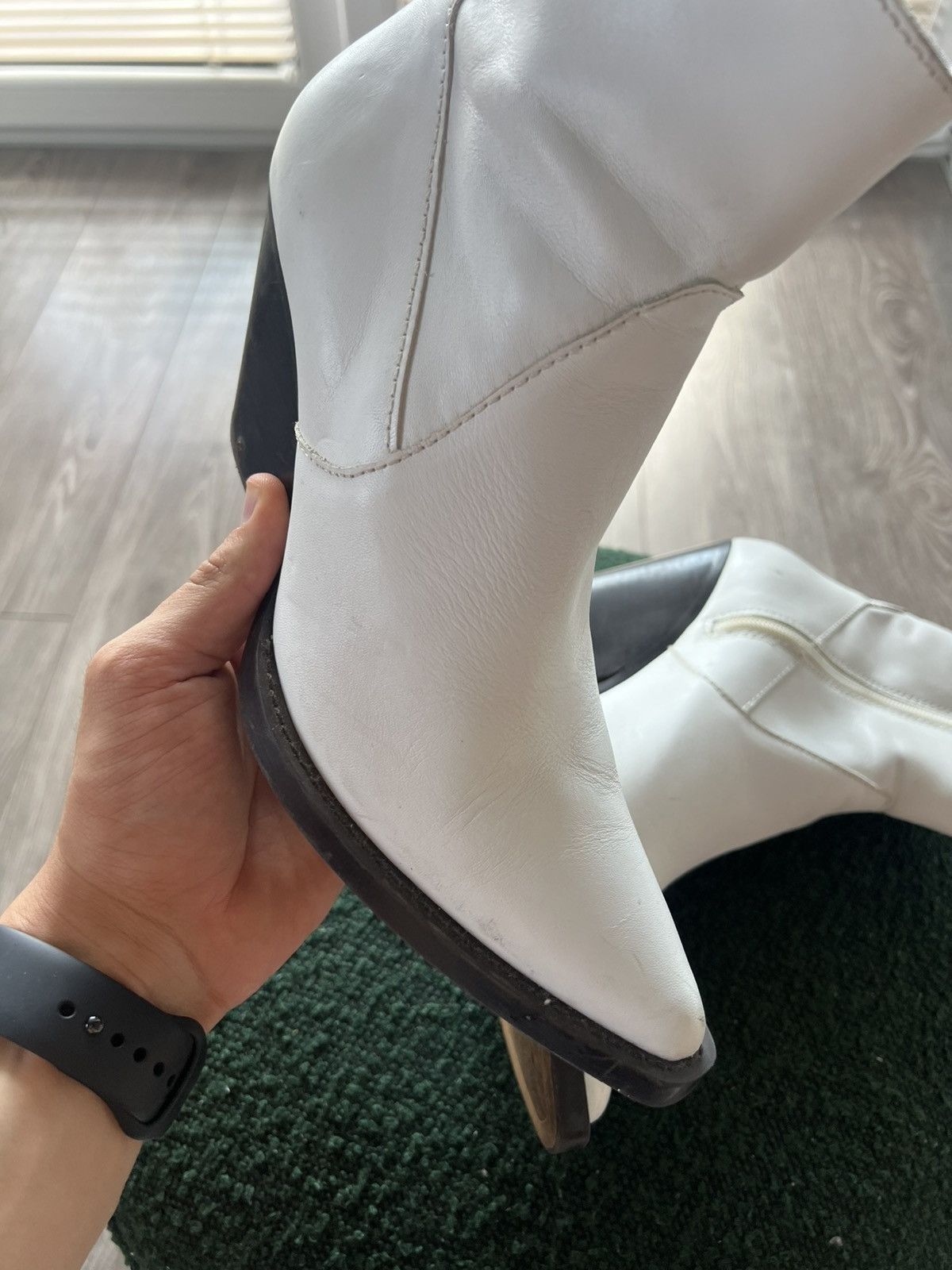 Zara Avant Garde Y2k Leather Opium Archival Zara Woman Boots Size US 6 / IT 36 - 13 Thumbnail