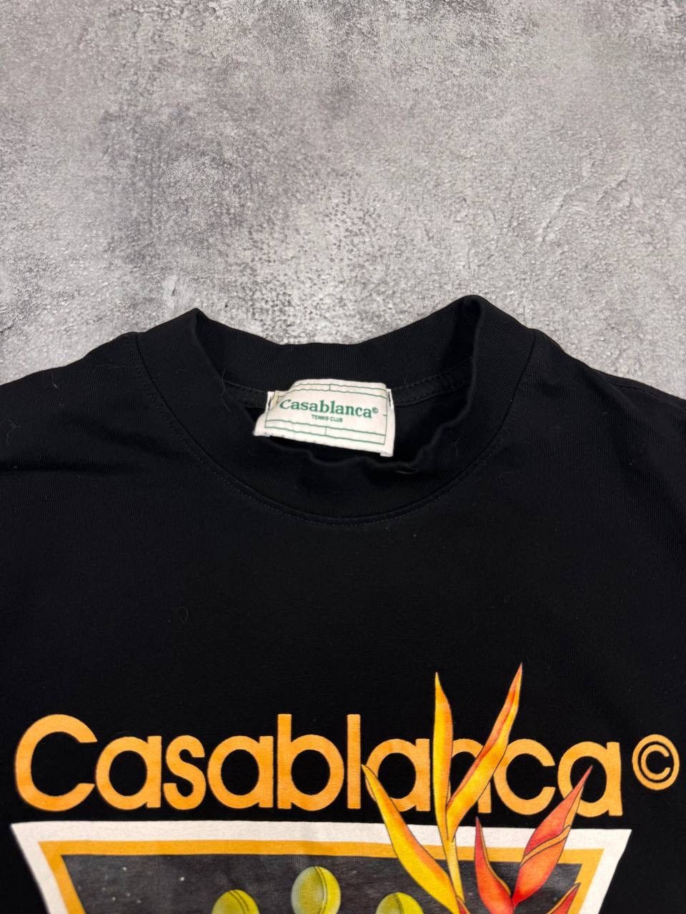 Casablanca Casablanca Tennis Club T-Shirt Black Cotton Size S Size US S / EU 44-46 / 1 - 3 Thumbnail