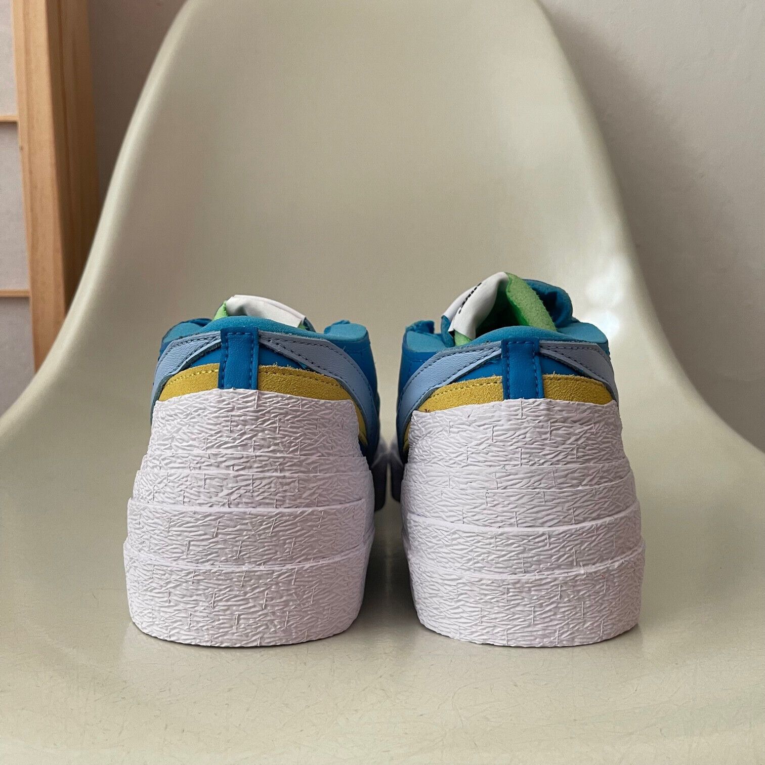 Kaws × Nike × Sacai Blazer Low Neptune Blue NEW Size US 14 / EU 47 - 6 Thumbnail