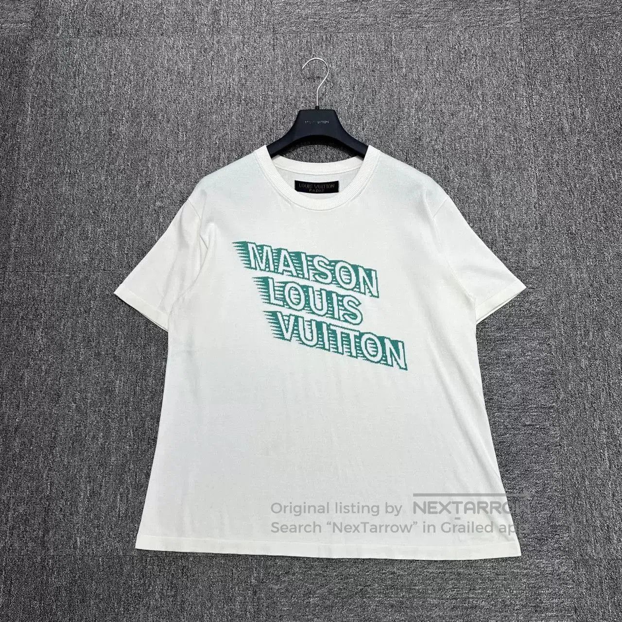 Louis Vuitton Louis Vuitton LV Slogan Jacquard Knit Tee. Size US L / EU 52-54 / 3 - 1 Thumbnail