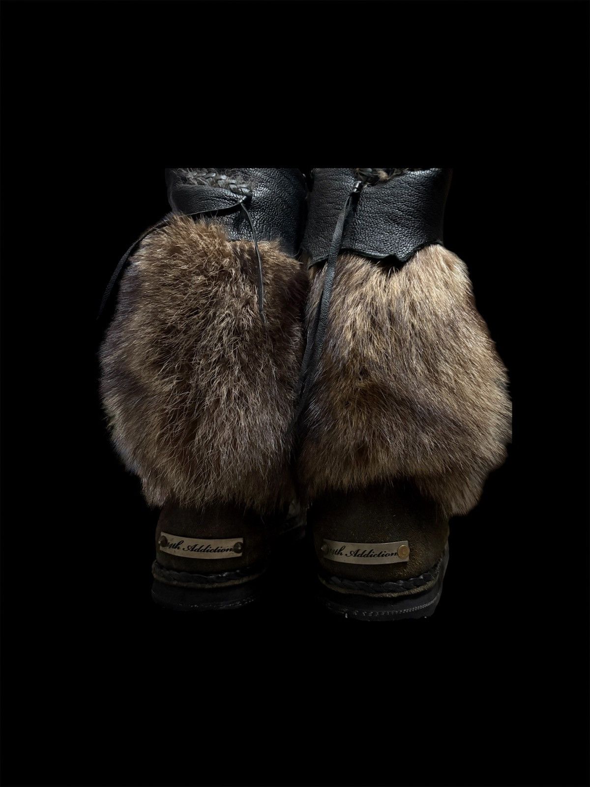 14th Addiction 14th addiction fur moccasin boots Size US 10 / EU 43 - 6 Thumbnail