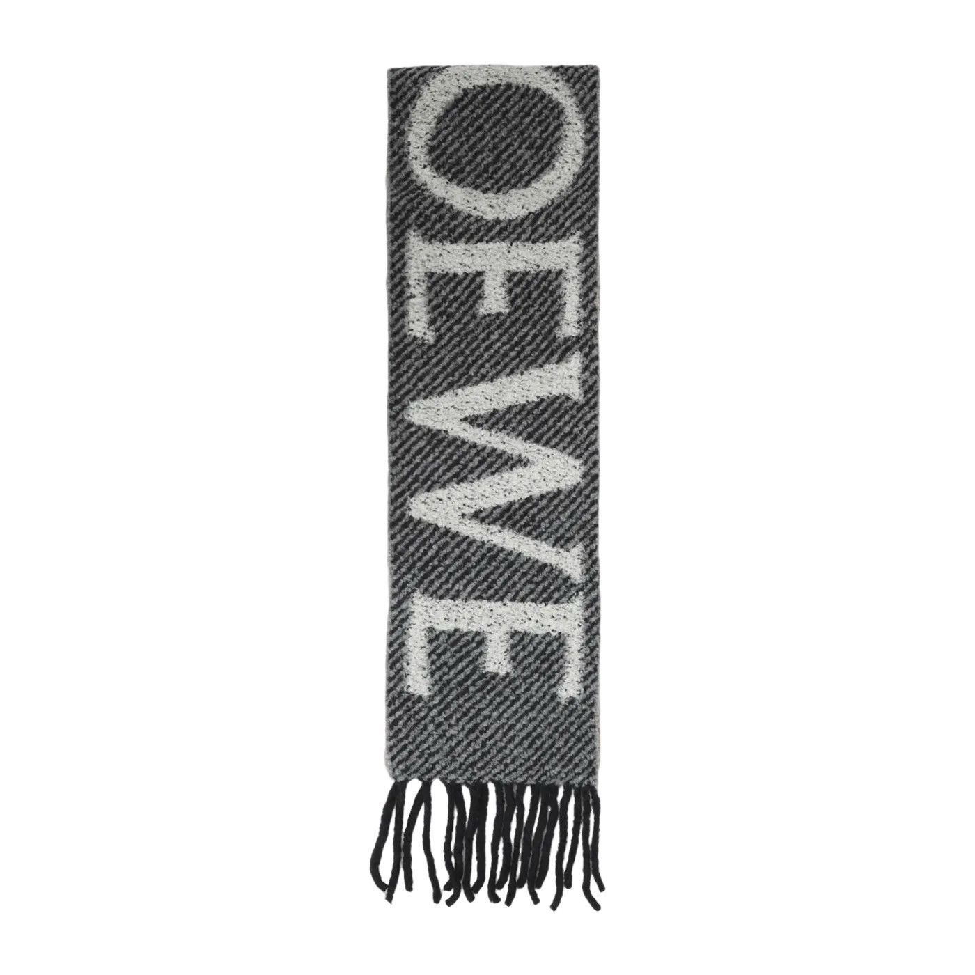 Loewe LOEWE Light Blue Wool Scarf New & Authentic Size ONE SIZE - 1 Thumbnail