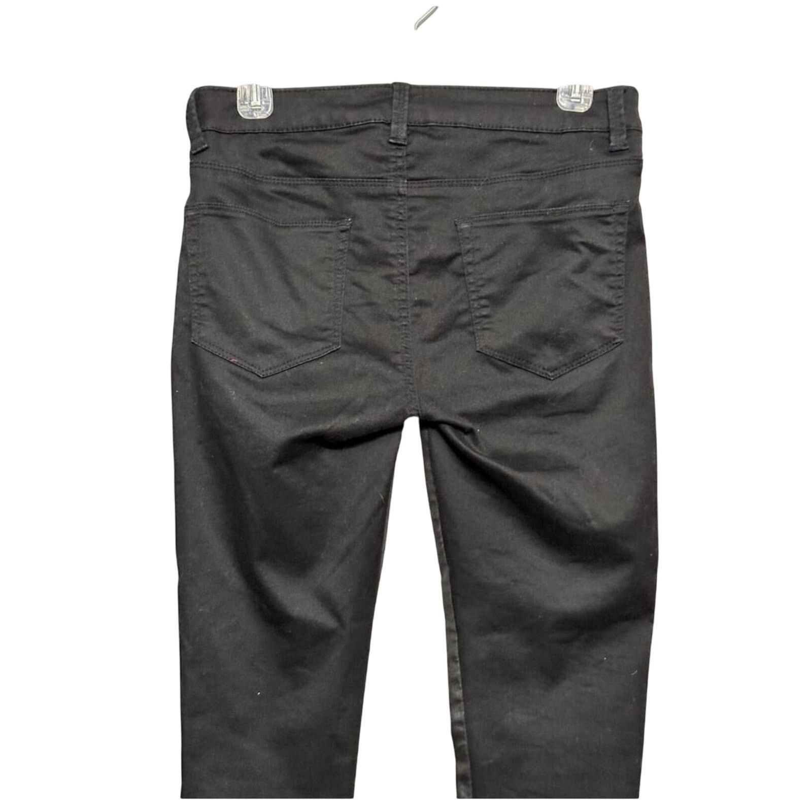 Forever 21 Forever21 Skinny Pants MidRise Faux Leather Black Women's 27 Size 27" / US 4 / IT 40 - 5 Thumbnail