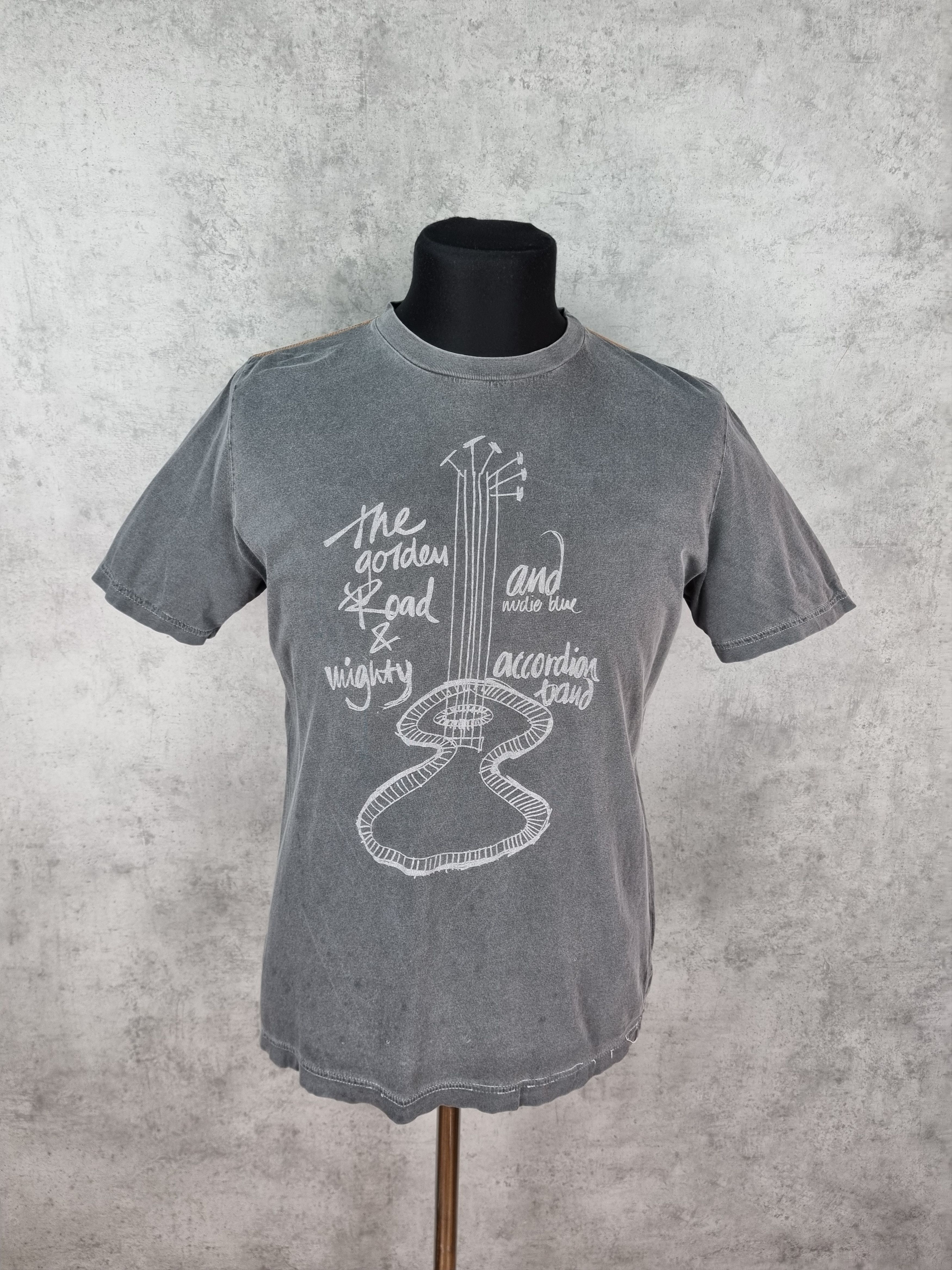 Nudie Jeans × Vintage Rare Nudie Jeans Guitar Logo Tee Shirt Size US M / EU 48-50 / 2 - 4 Thumbnail