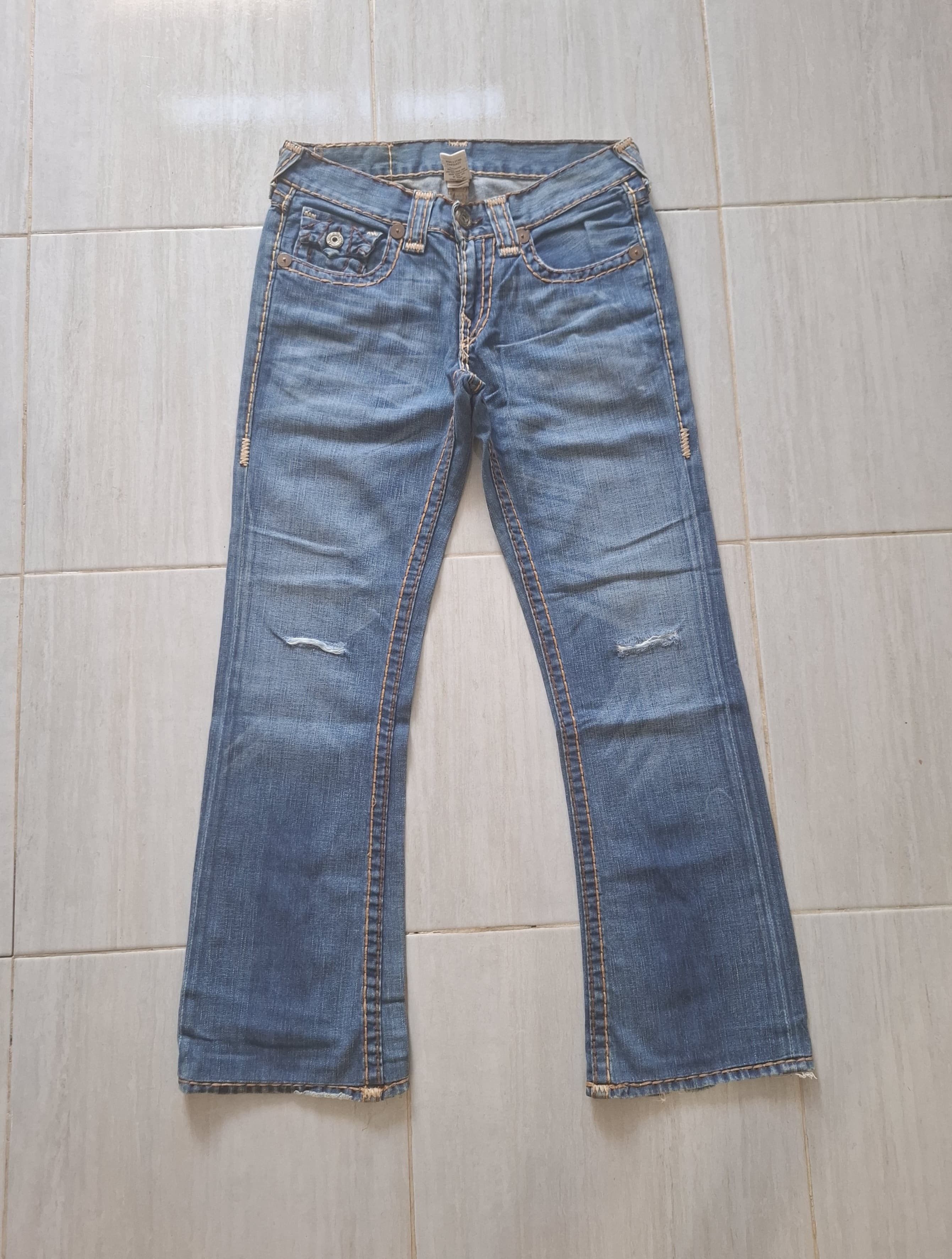 True Religion Vintage True Religion flared denim pants Size US 30 / EU 46 - 1 Thumbnail