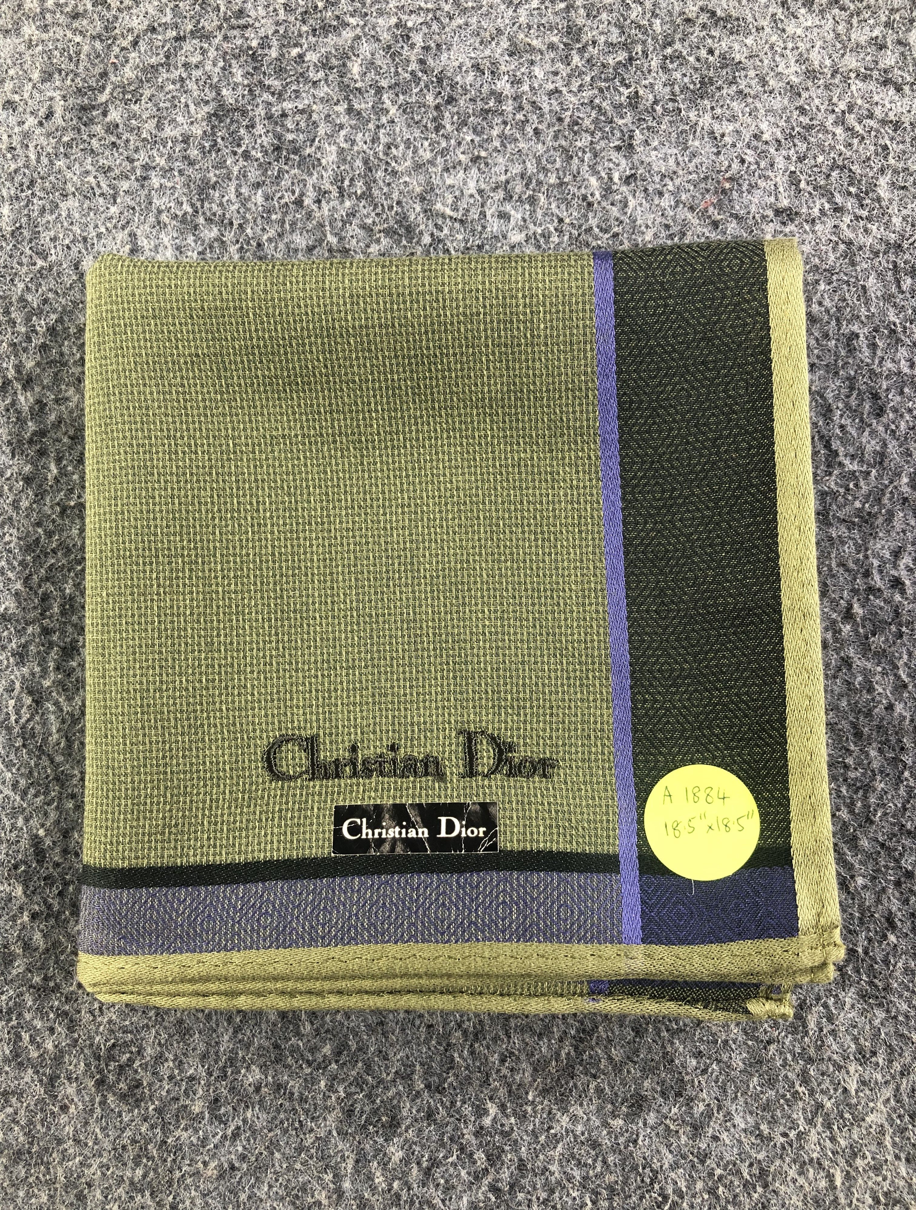 Vintage Christian Dior Handkerchief / Bandana / Neckerchief Size ONE SIZE - 6 Thumbnail