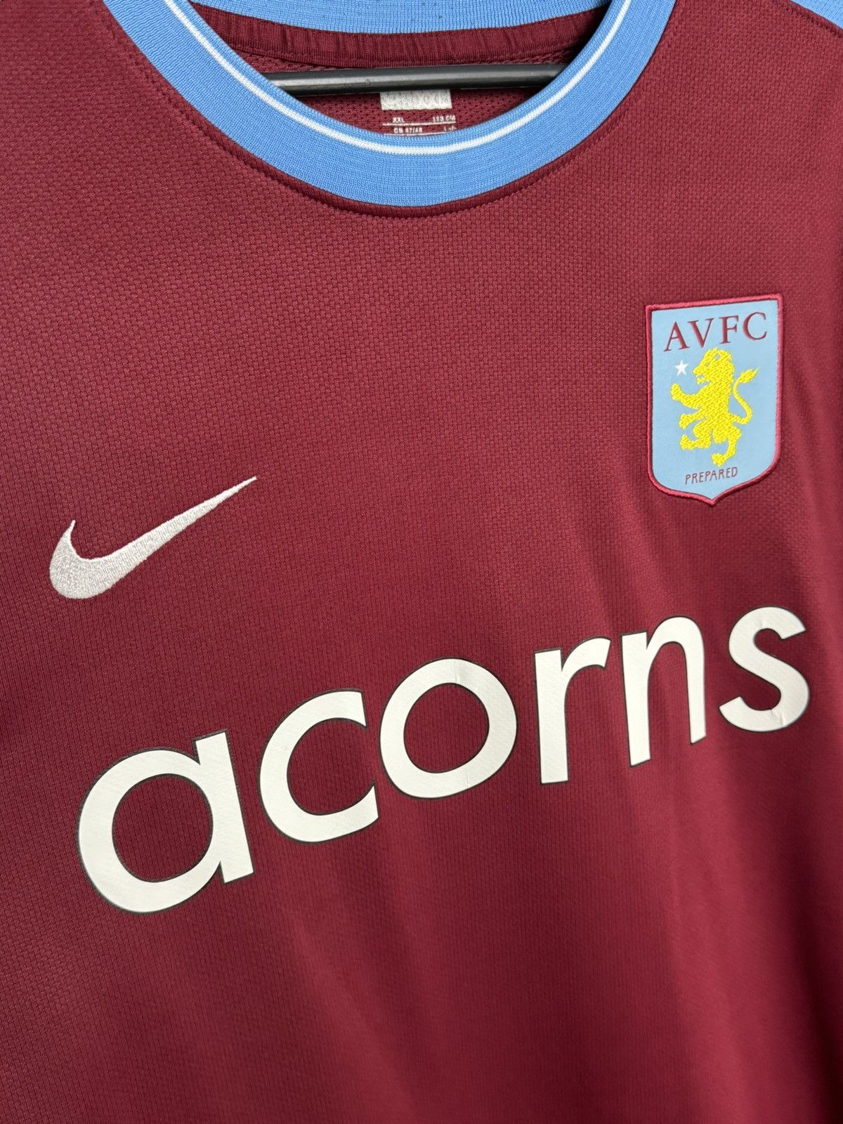 Nike Aston Villa 09/10 Home Football Long Sleeve Jersey Size US XXL / EU 58 / 5 - 3 Thumbnail