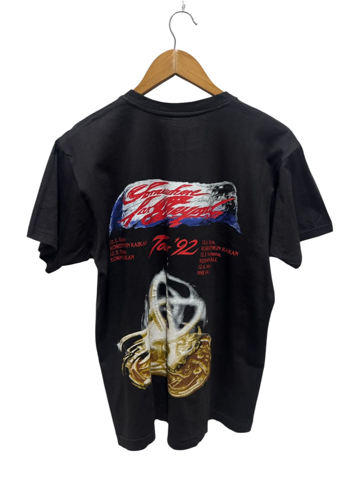 Band Tees × Vintage Vintage 90’s Blind Guardian Somewhere Far Beyond Japan Tour Size US L / EU 52-54 / 3 - 2 Thumbnail
