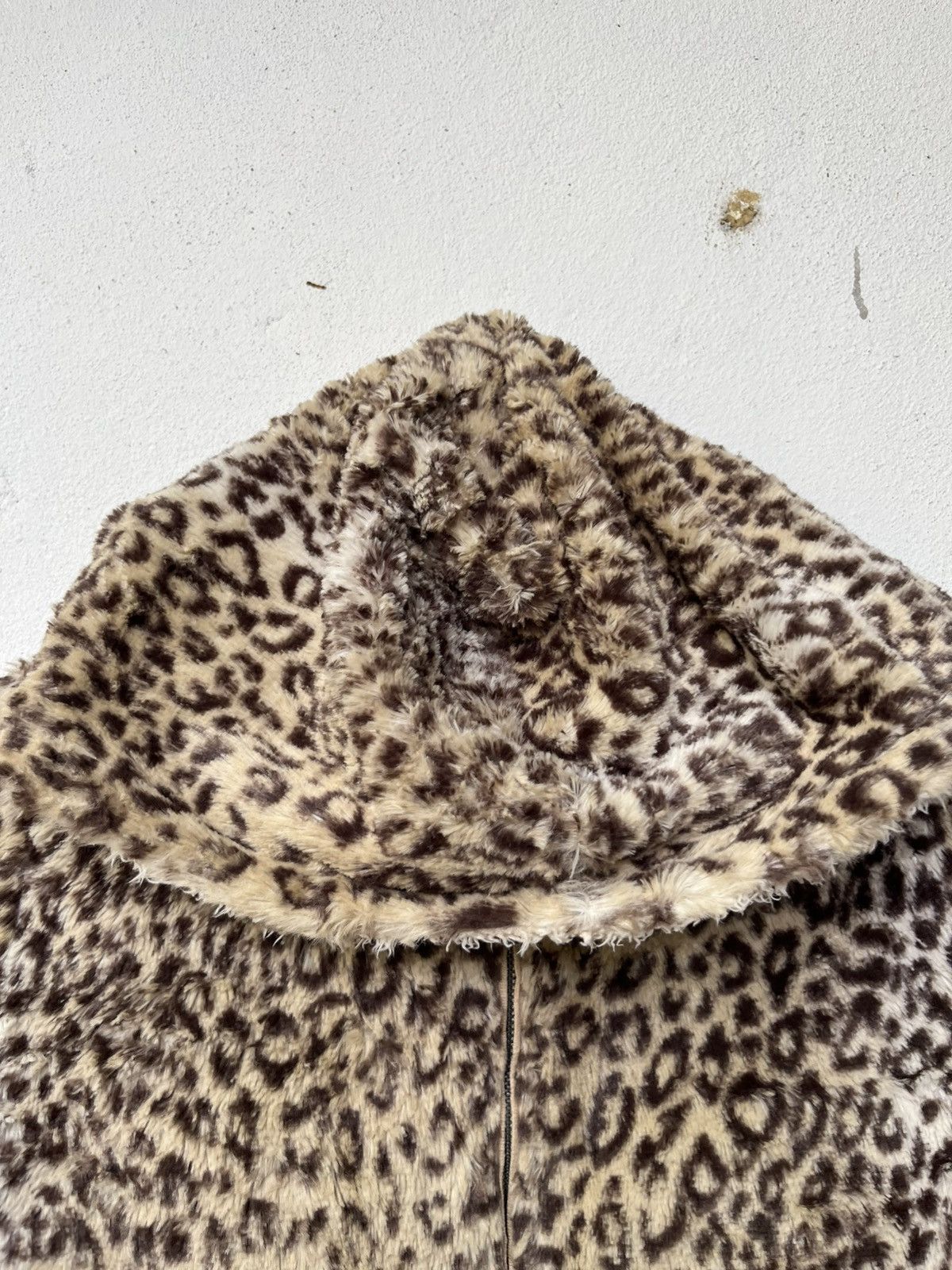 Japanese Brand 💥Crazy Leopard Fullprinted Motives Zipper Jackets Size US S / EU 44-46 / 1 - 4 Thumbnail