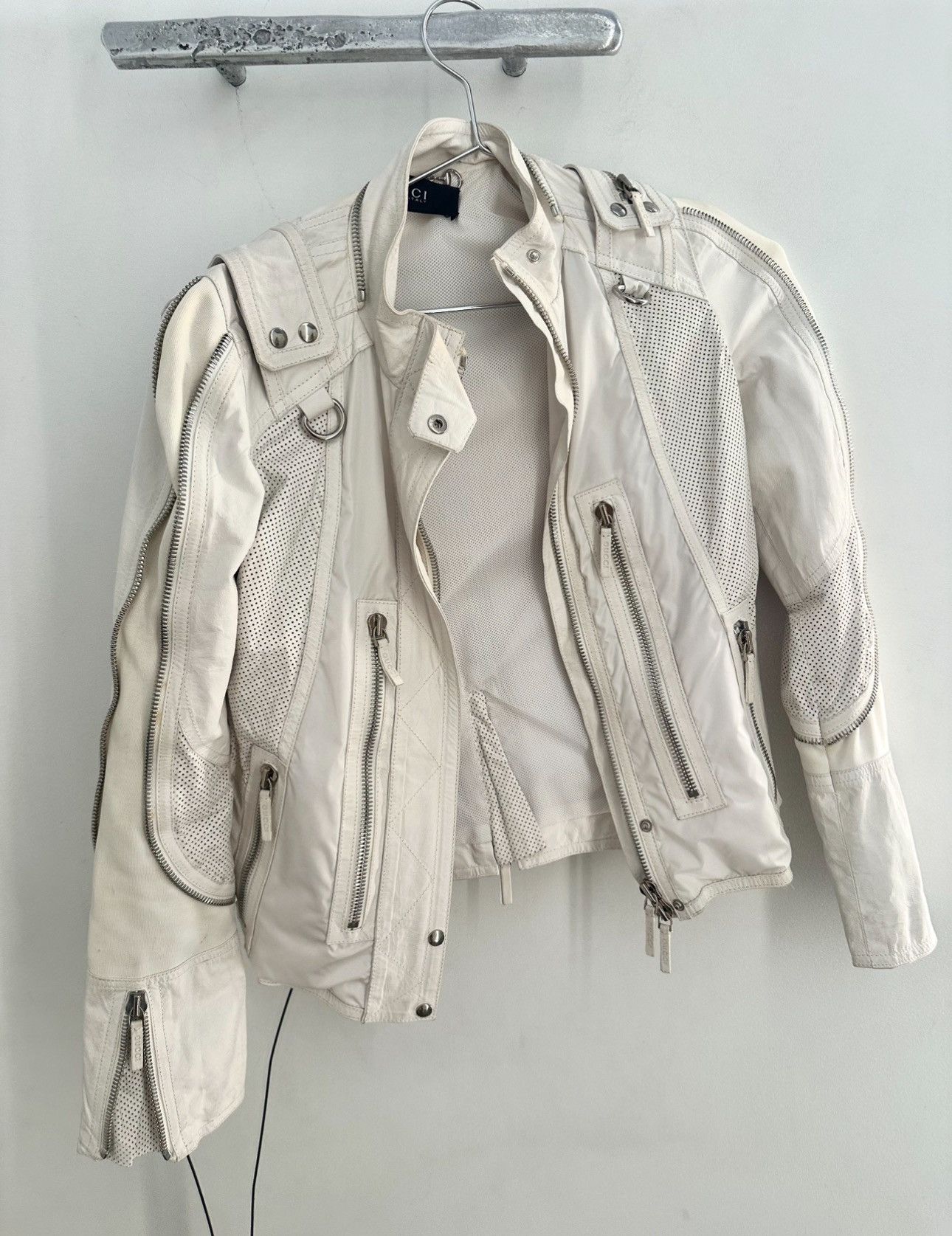 Gucci × Tom Ford AW1997 Gucci by Tom Ford biker leather jacket