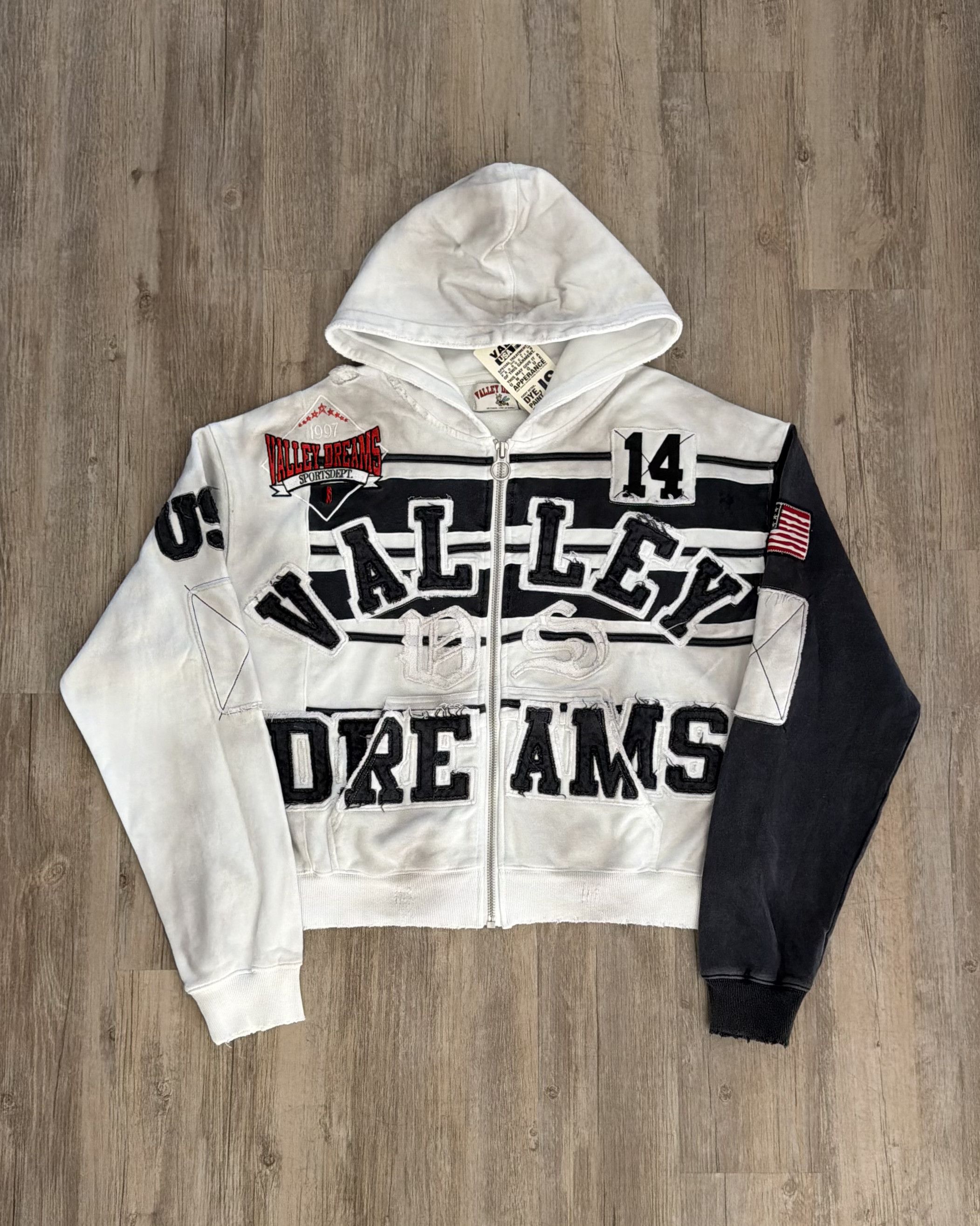 Vale Vale Collage Zip Up Hoodie Size US XL / EU 56 / 4 - 1 Thumbnail