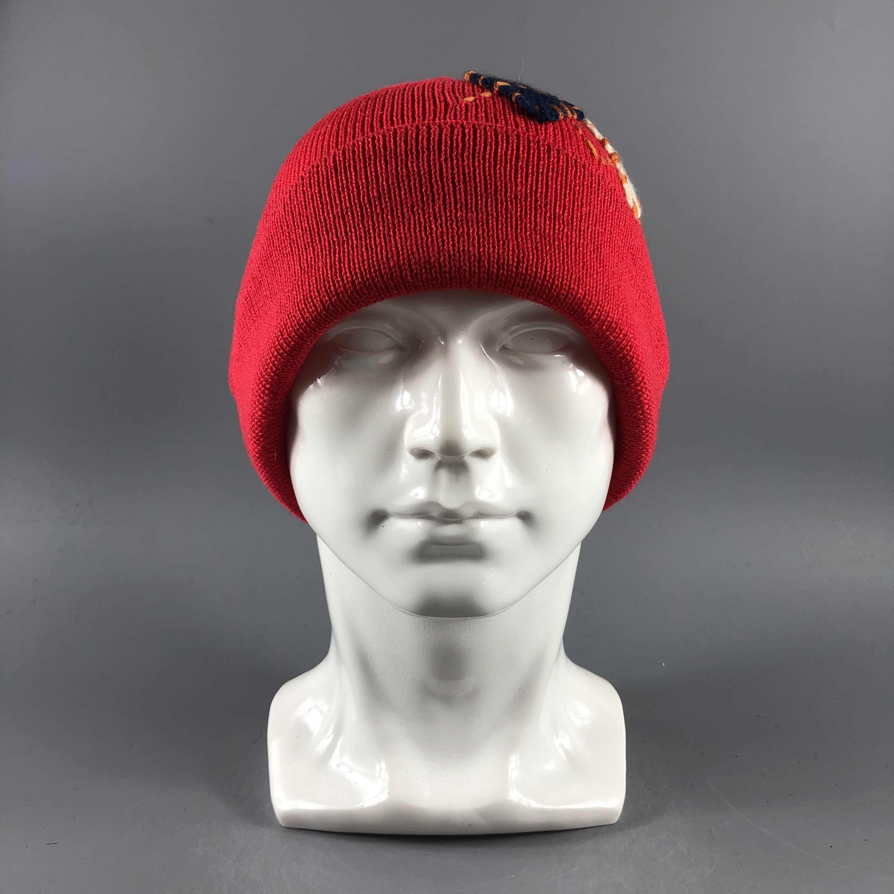 Japanese Brand × Vintage Sashiko Minimalist Beanie Snow Hat Snow Cap -D124 Size ONE SIZE - 6 Thumbnail