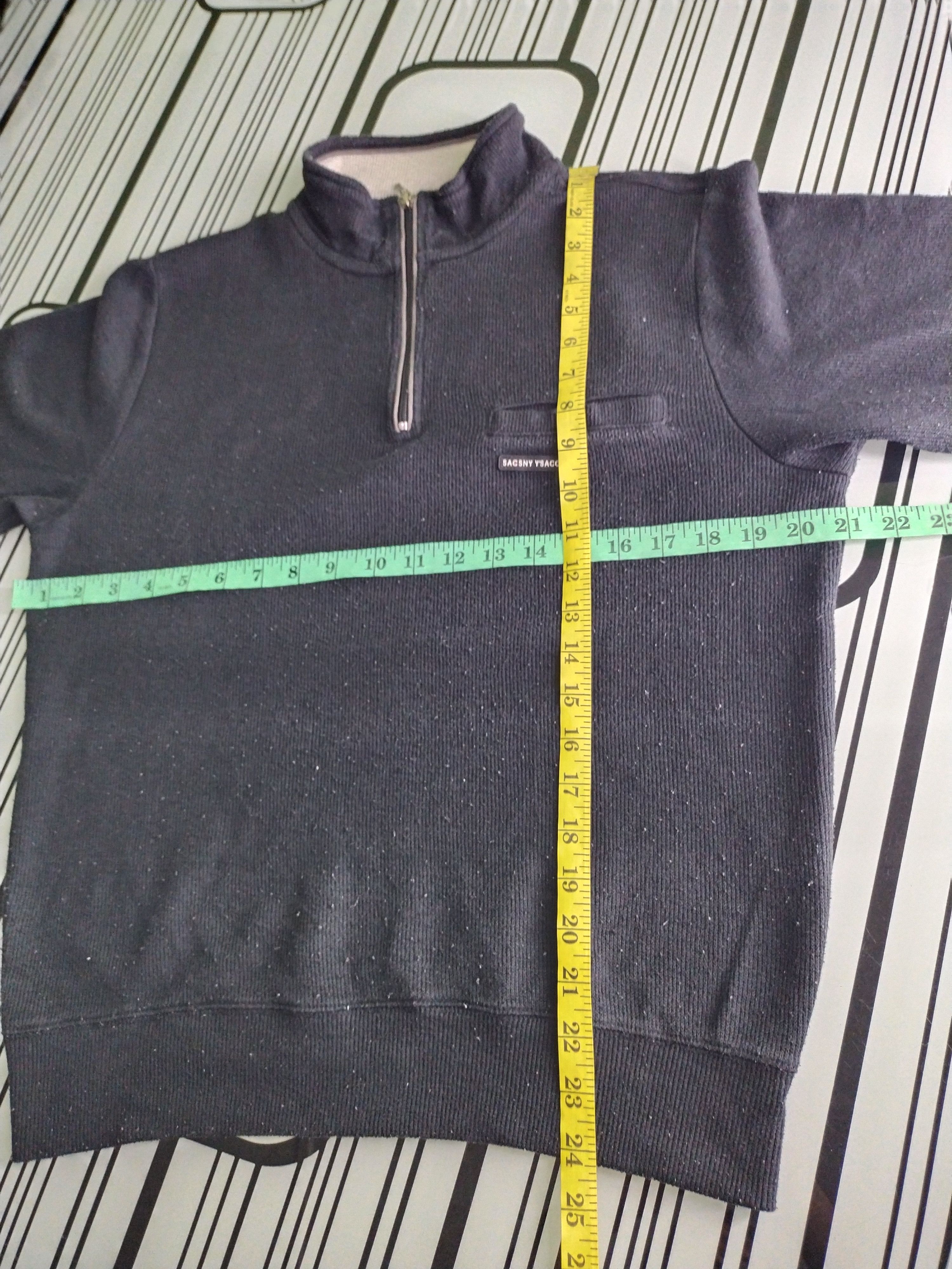 Y's × Yohji Yamamoto Sacsny Y'saccs Yohji Yamamoto Half Zipper Size US M / EU 48-50 / 2 - 12 Thumbnail